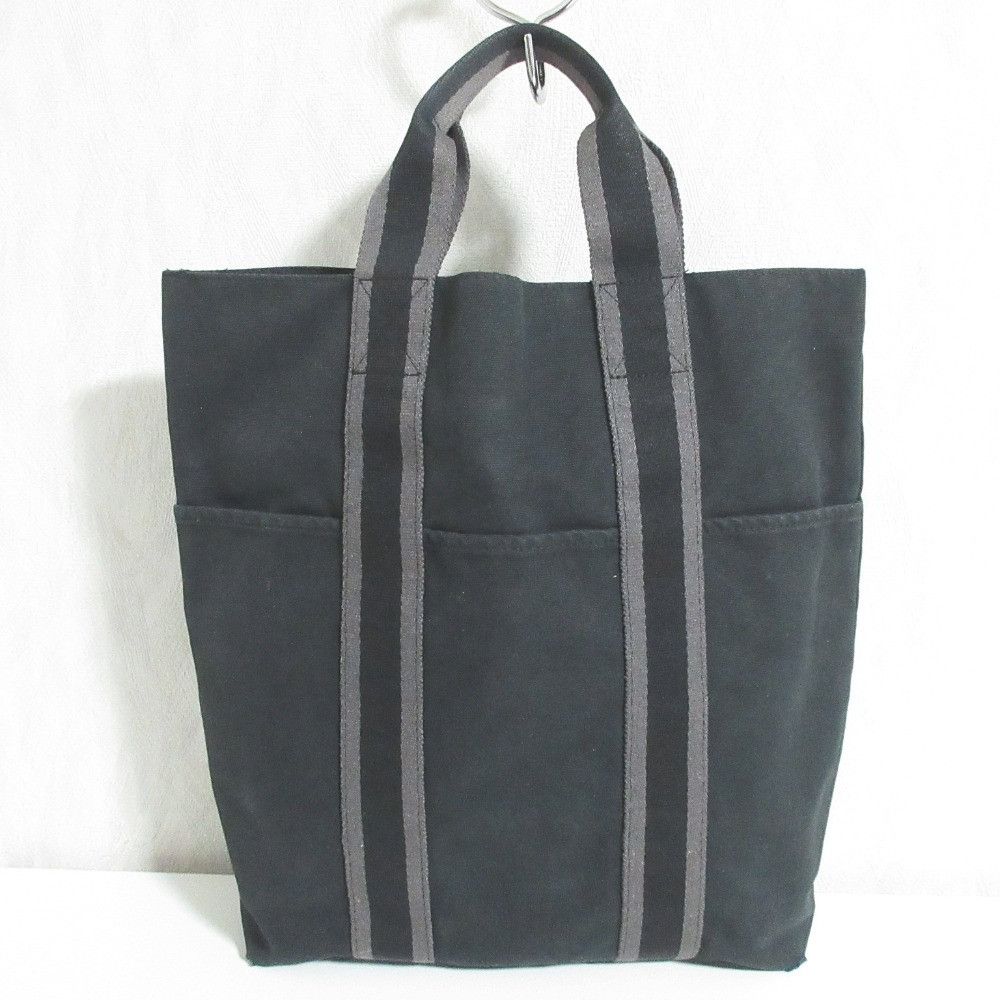 Hermes Hermes Hermes Fourre Tout Cabas Cotton Canvas Tote Bag Textile Tote Bag DUTY FREE for USA Size ONE SIZE - 1 Thumbnail