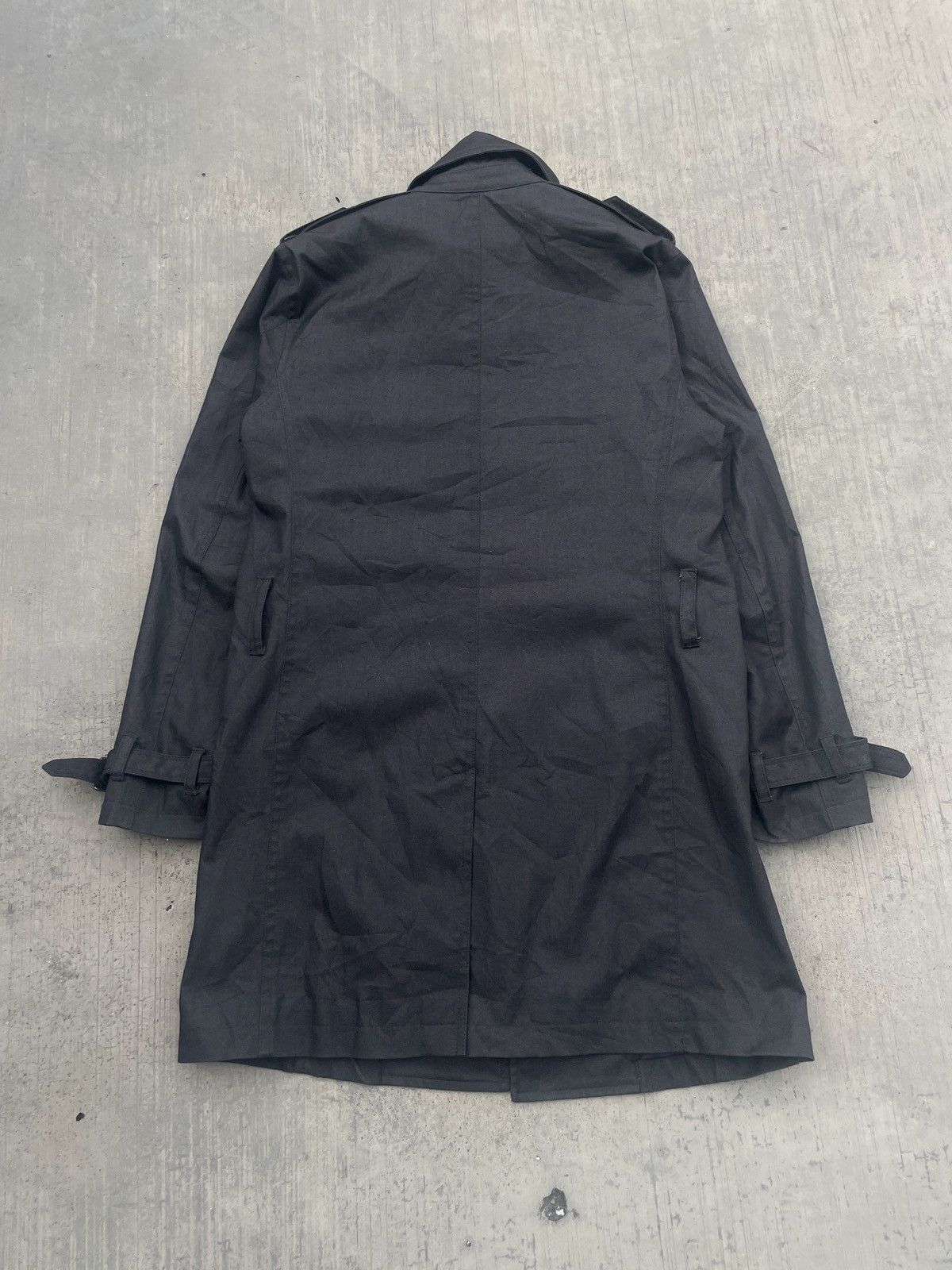 Japanese Brand SCHLUSSEL TRENCH COAT ARCHIVE PUNK JAPANESE IF SIX WAS NINE Size US S / EU 44-46 / 1 - 2 Thumbnail