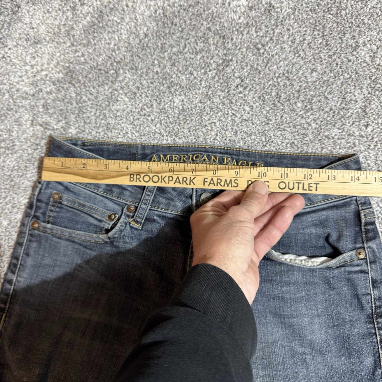 American Eagle Outfitters American Eagle Extreme Flex Jeans Mens 28x30 Streetwear Size US 28 / EU 44 - 3 Thumbnail