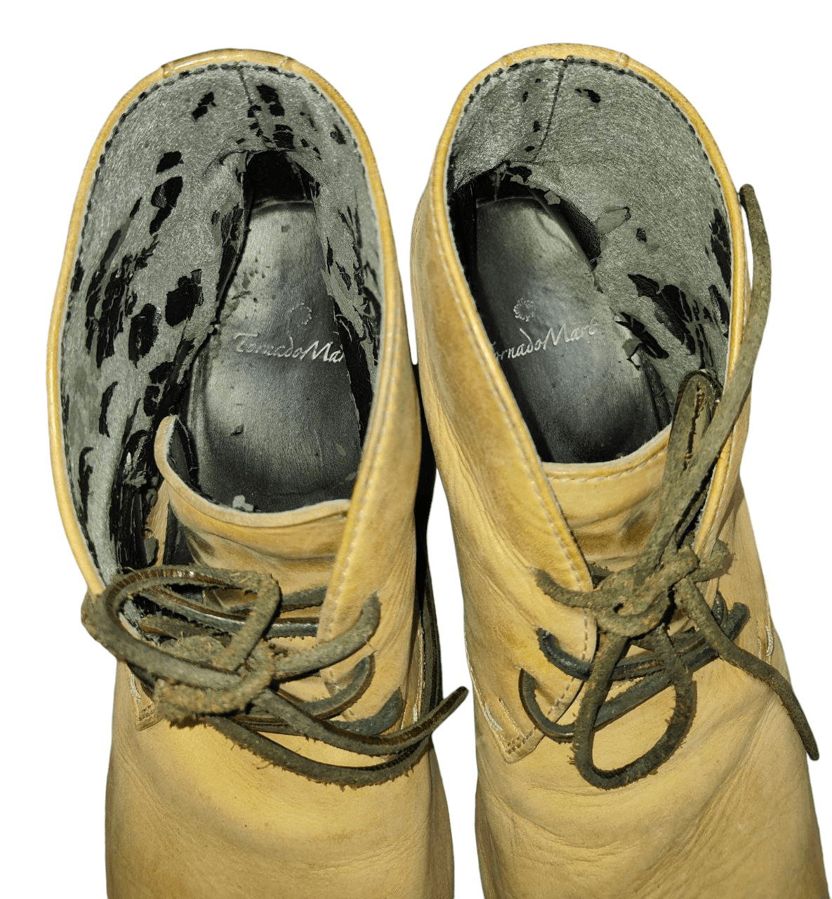 Tornado Mart Tornado Mart Worn Leather Boots Size US 8 / EU 41 - 8 Thumbnail