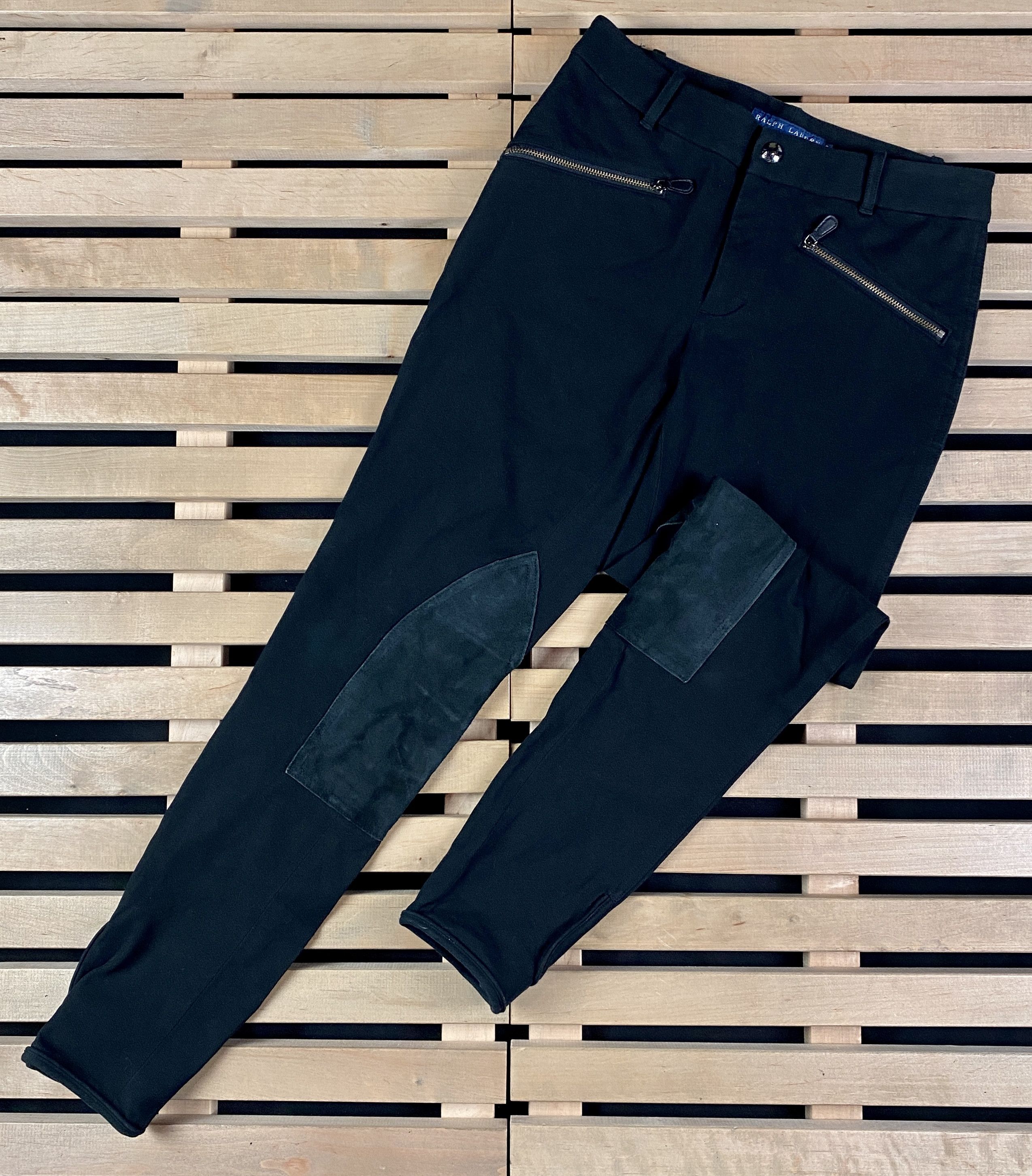 Polo Ralph Lauren × Ralph Lauren Womens Skinny Pants Ralp Lauren Size 2 Cotton Size 24" / US 00 / IT 34 - 1 Thumbnail