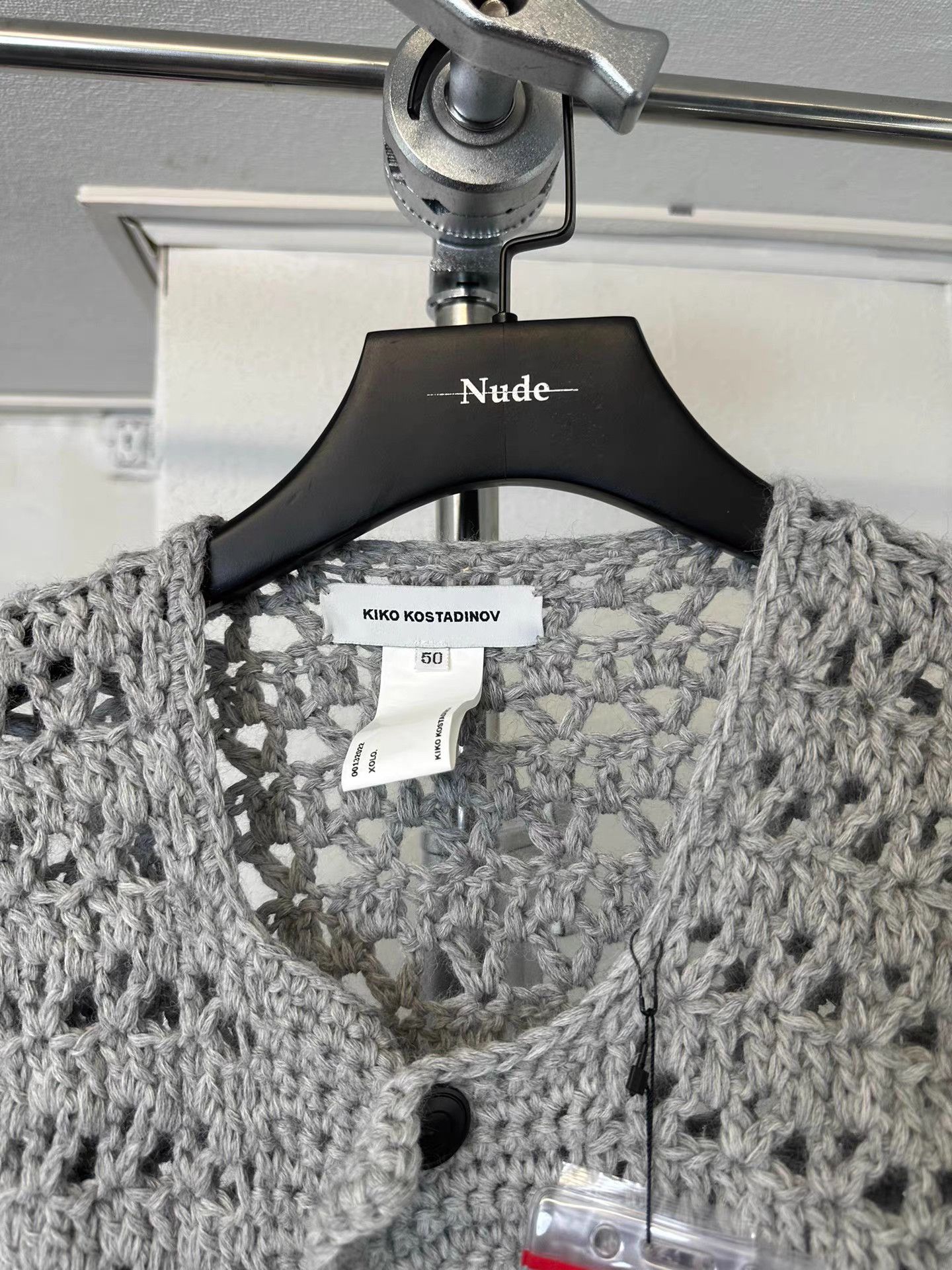 Kiko Kostadinov Kiko kostadinov Cutout Flower Knit Cardigan K20 Size US M / EU 48-50 / 2 - 4 Thumbnail