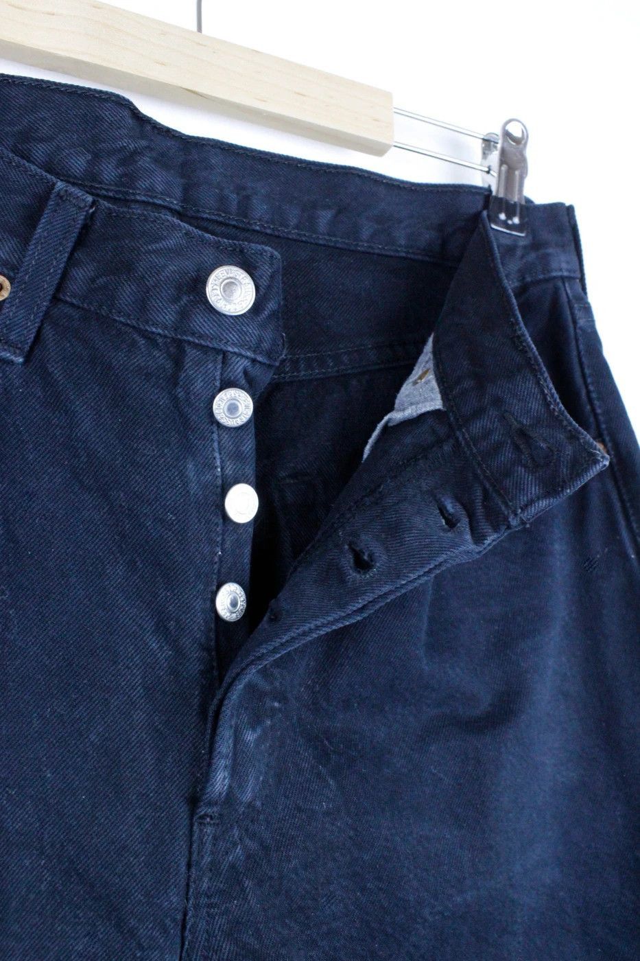 Levi's Vintage Clothing Vintage Levis 501 Red Tab Jeans Black Denim Pants Y2K Size US 32 / EU 48 - 6 Thumbnail