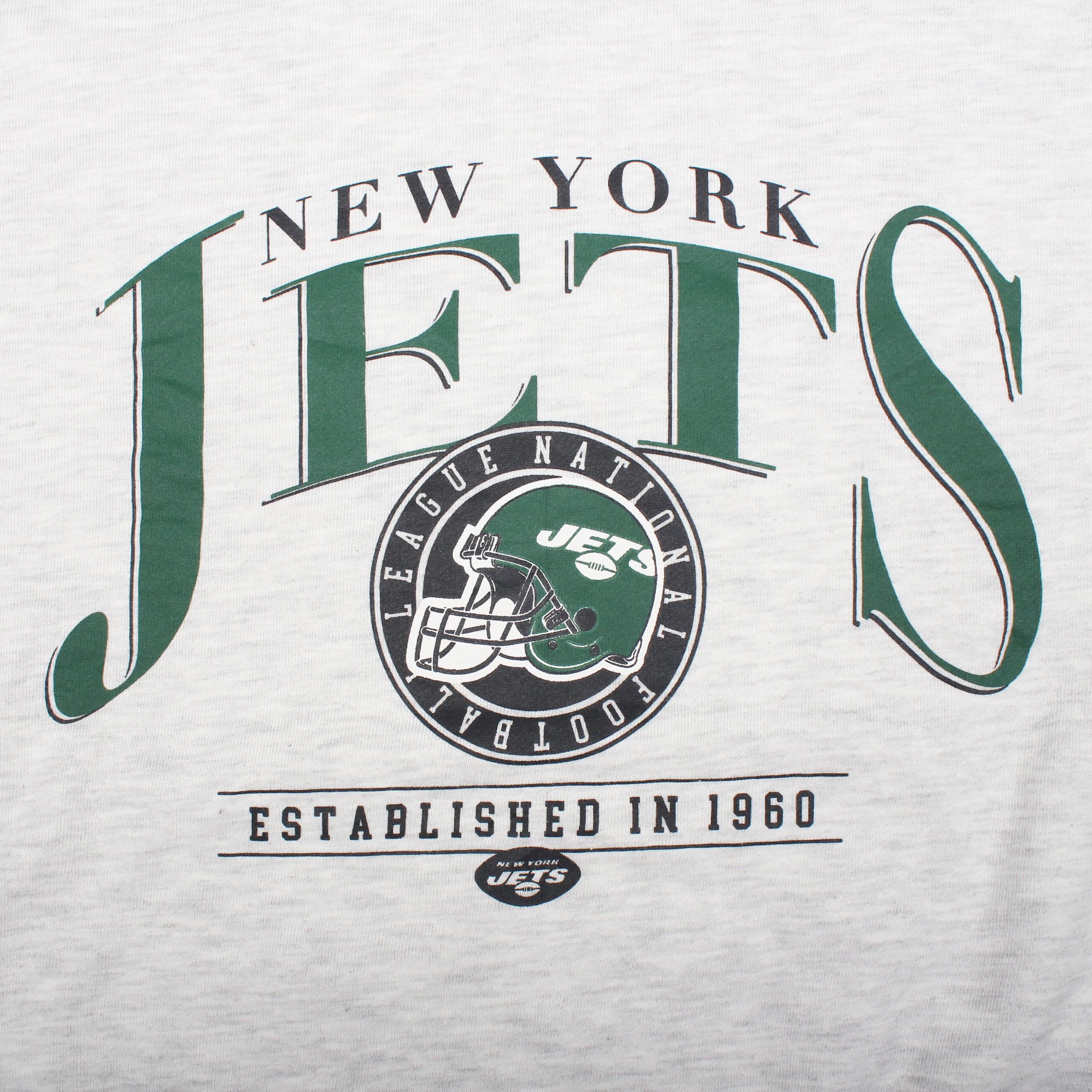 NFL New York Jets Sweatshirt 90s NFL Crewneck Pullover Size US M / EU 48-50 / 2 - 5 Thumbnail