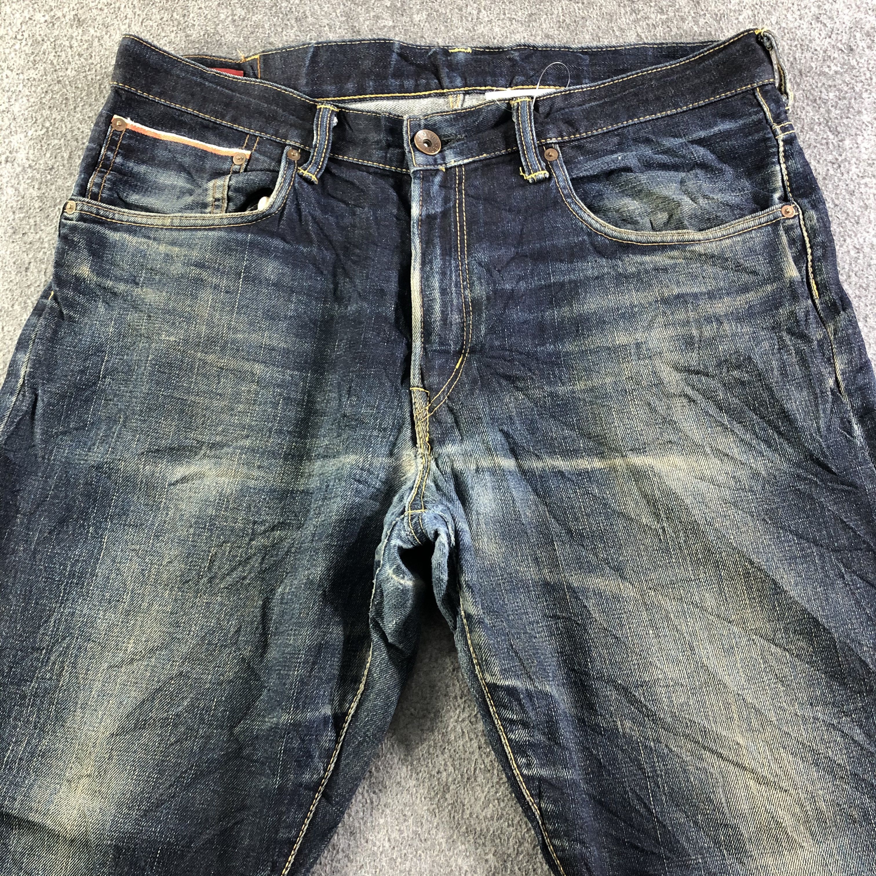 Edwin Vintage Blue Wash Edwin Redline Jeans-J3857 Size US 38 / EU 54 - 3 Thumbnail