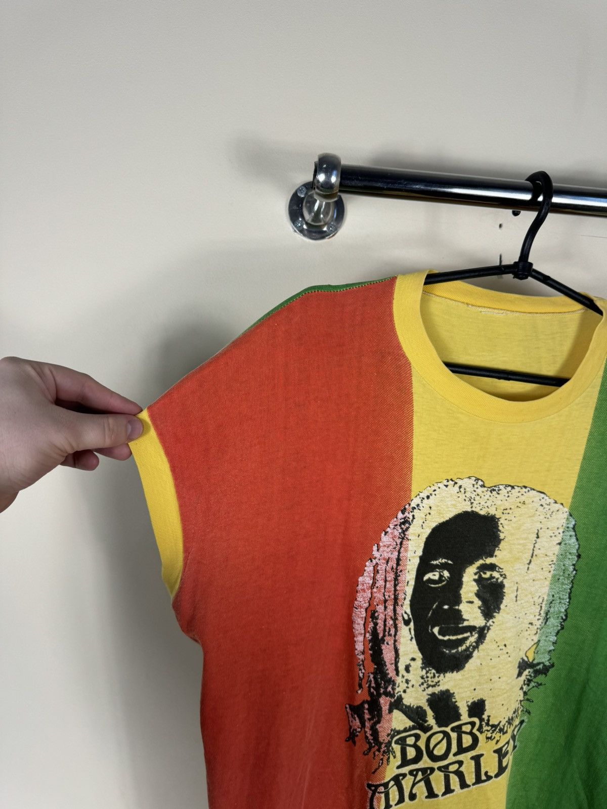 Bob Marley × Vintage Bob Marley Vintage 80s T-Shirt Size US M / EU 48-50 / 2 - 3 Thumbnail