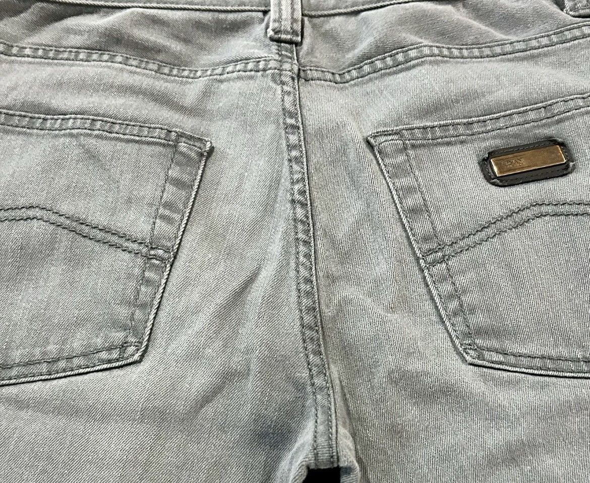 Armani Collezioni Armani Collezioni - Grey Jeans Men’s Slim Fit Denim size 31 Size US 31 - 4 Thumbnail