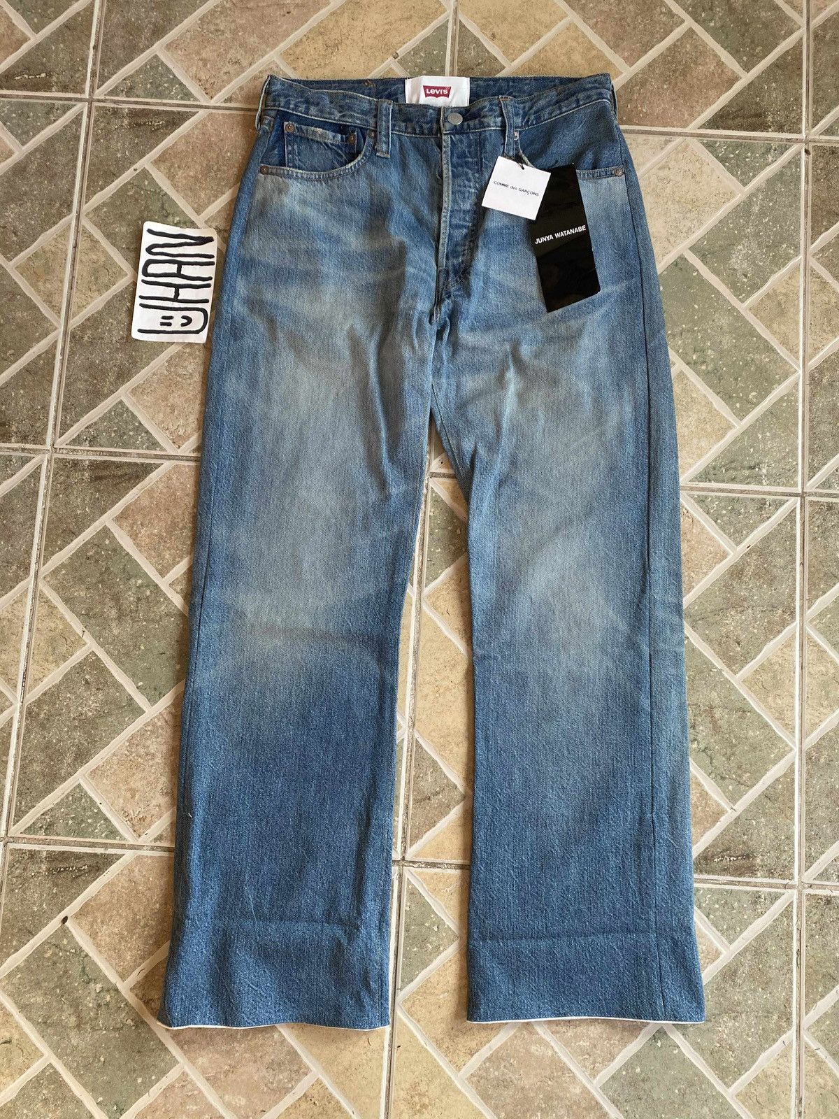 Junya Watanabe × Levi's LEVIS X JUNYA WATANABE JEANS Size US 31 - 1 Thumbnail