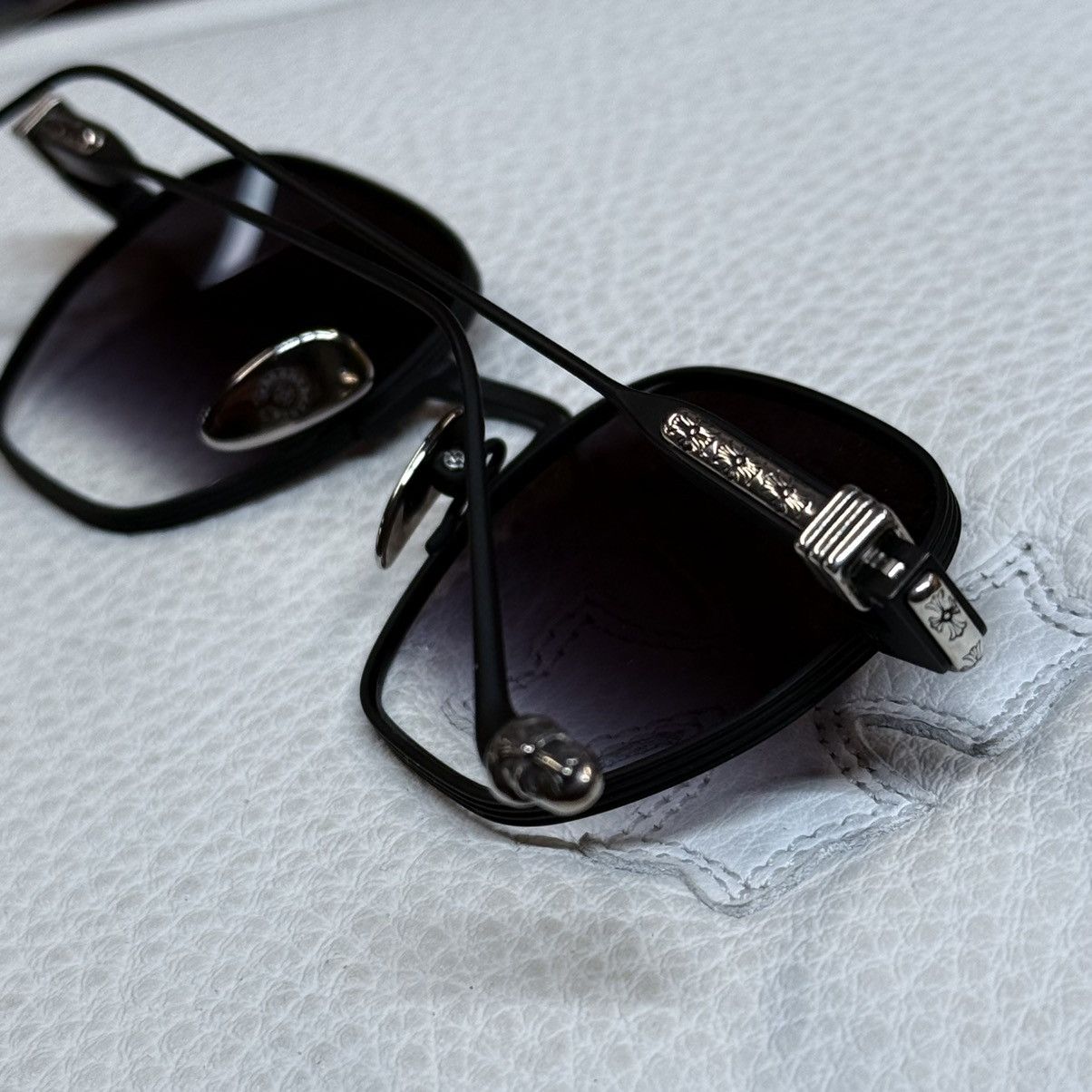Chrome Hearts Chrome Hearts Vagilictorian 1/1 Sunglasses Size ONE SIZE - 12 Thumbnail