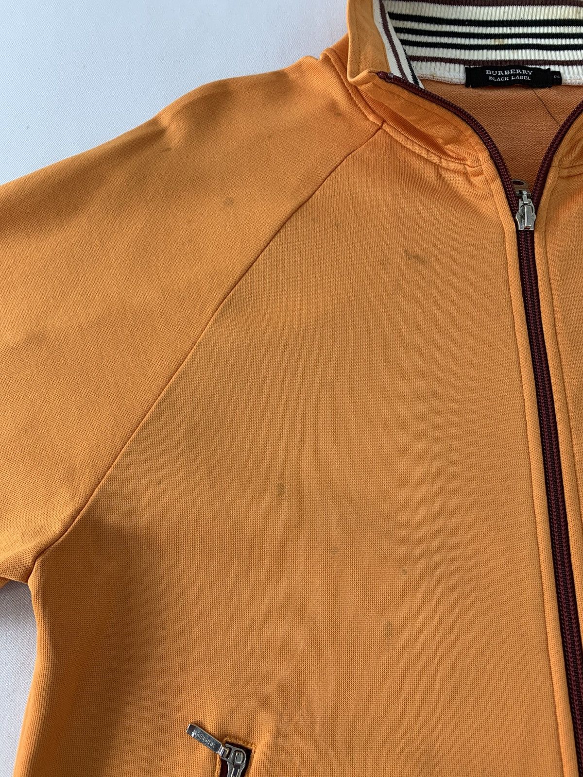 Burberry Burberry Black Label Orange Zip Up Hooded Plain Jacket Size US M / EU 48-50 / 2 - 12 Thumbnail