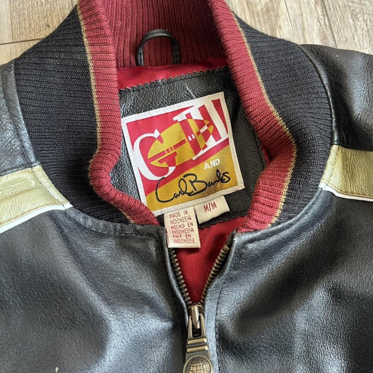 NFL Vintage San Francisco 49s leather jacket Size US L / EU 52-54 / 3 - 8 Thumbnail