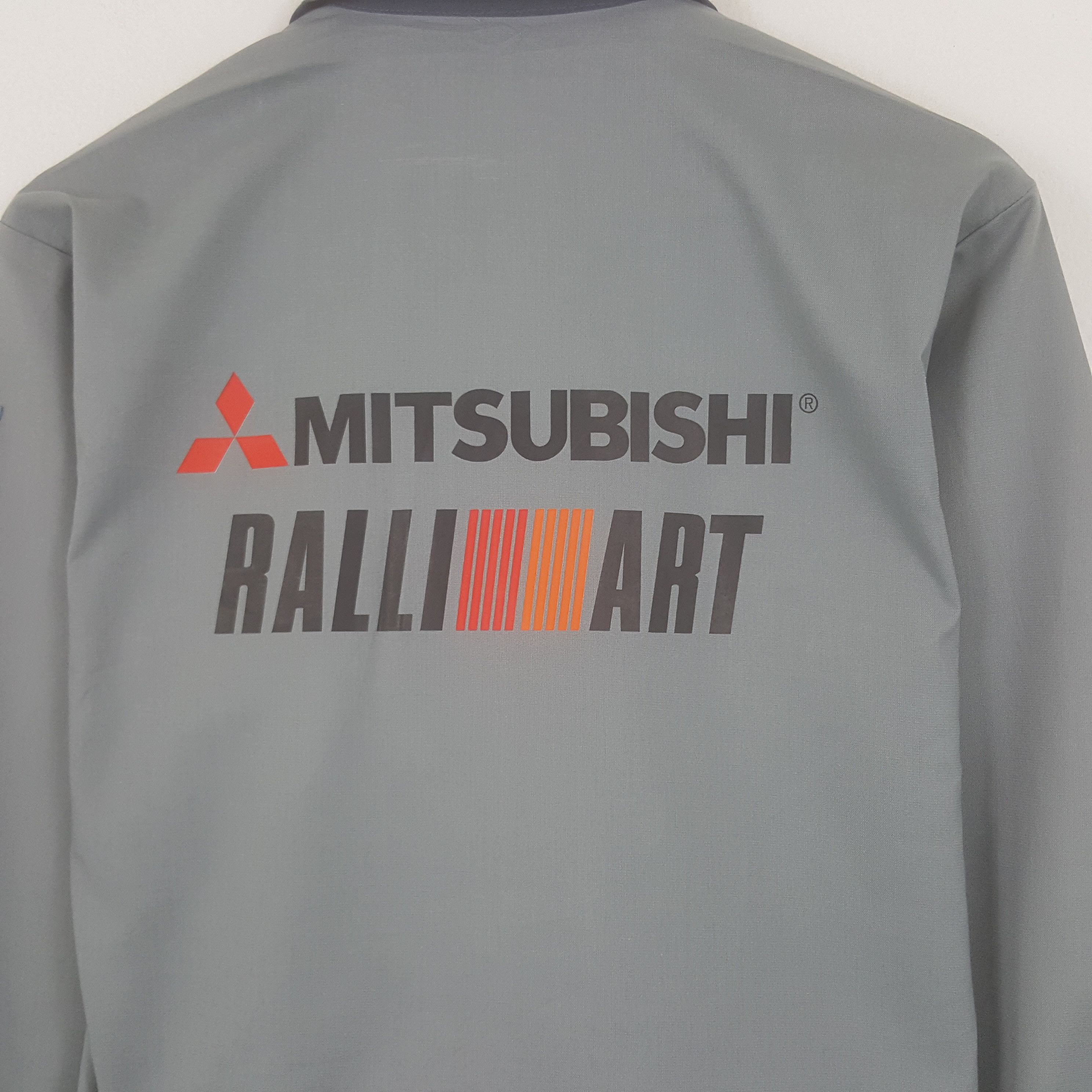 Vintage Mitsubishi Ralli Art Racing Custom Art Worker Jacket Size US M / EU 48-50 / 2 - 2 Thumbnail