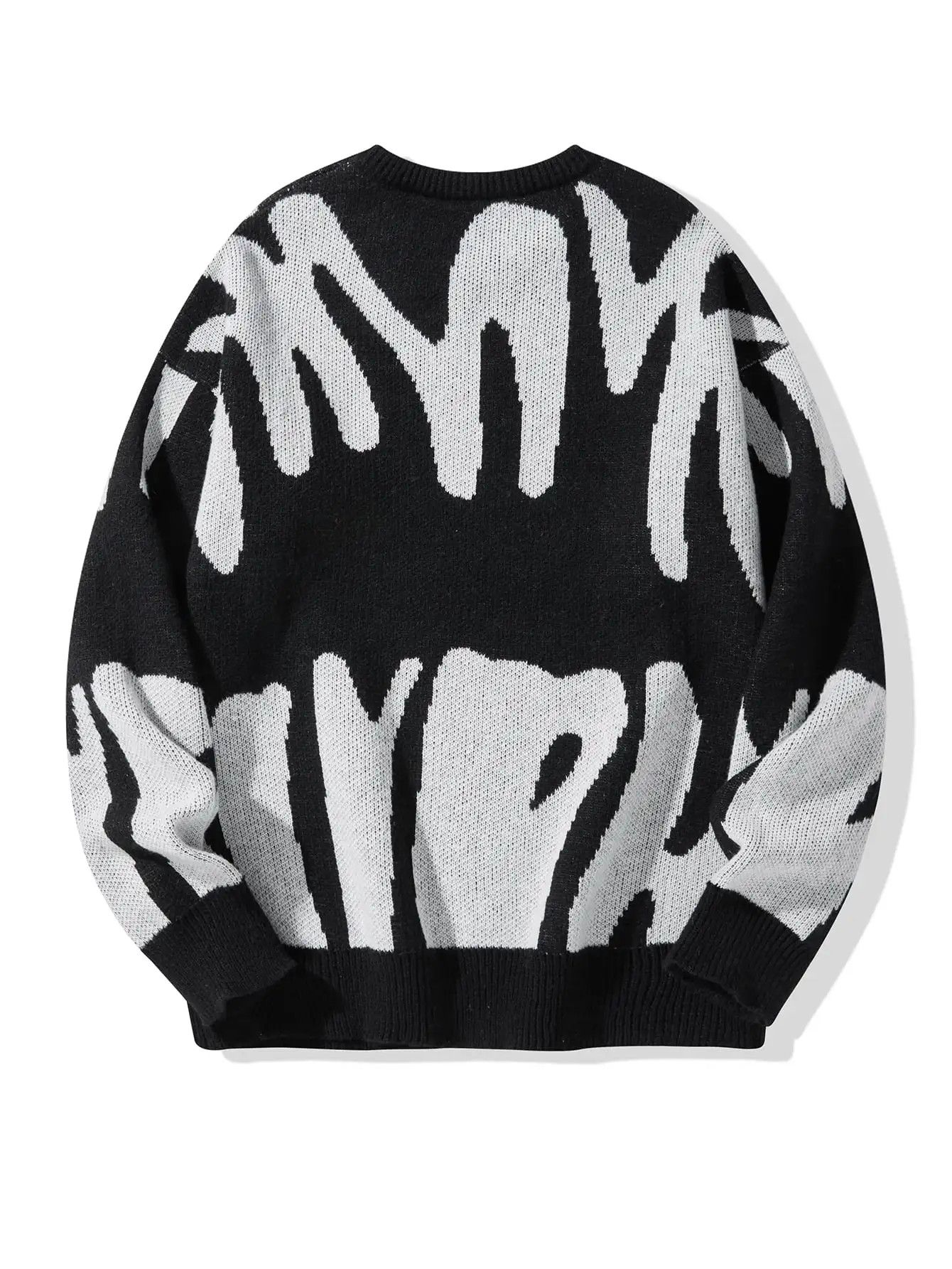 Japanese Brand × Vintage Ink Drip Sweater Size US L / EU 52-54 / 3 - 2 Thumbnail