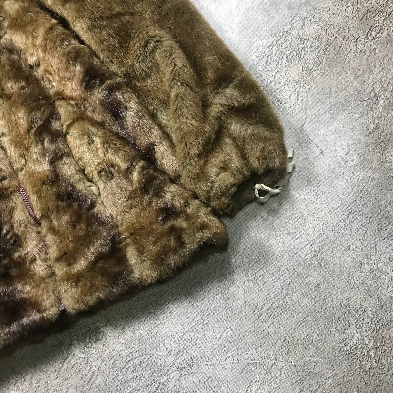Vintage Vintage Y2K Faux Fur Hooded Jacket Japan Glamour Indie M Size M / US 6-8 / IT 42-44 - 5 Thumbnail