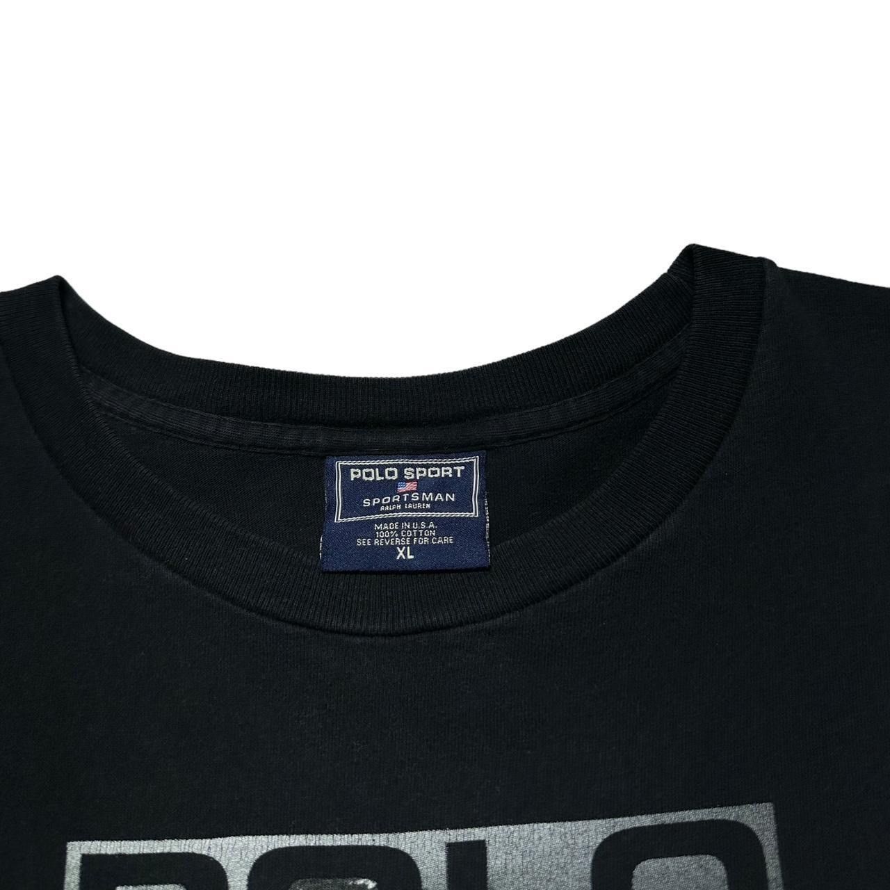 Polo Ralph Lauren × Vintage Vintage Polo Sportsman Skiing Ralph Lauren Sport T-Shirt Size US XL / EU 56 / 4 - 4 Thumbnail