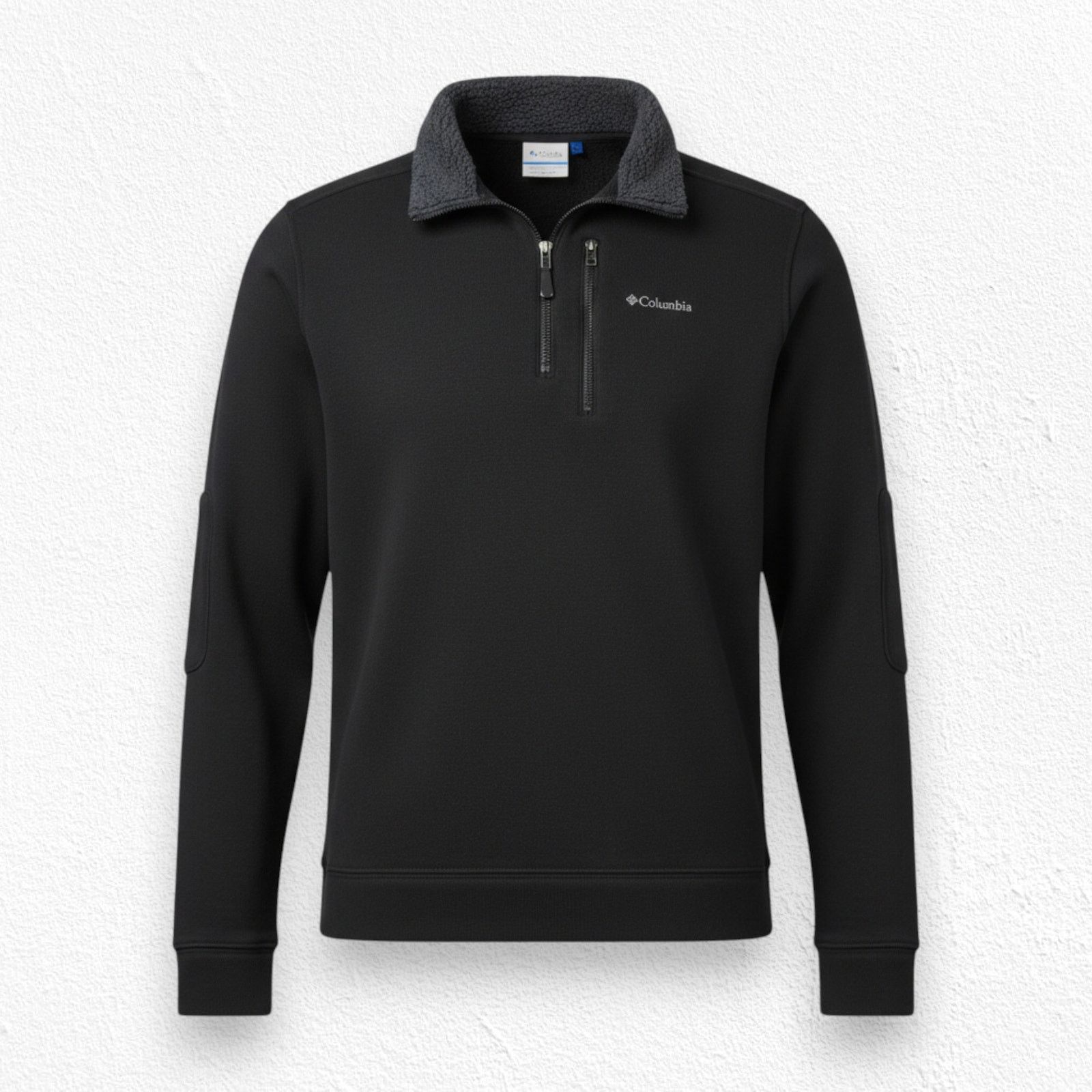 Columbia Columbia Black Fleece Quarter Zip Sherpa Lined Size XXL Size XXL / US 16-18 / IT 52-54 - 1 Thumbnail