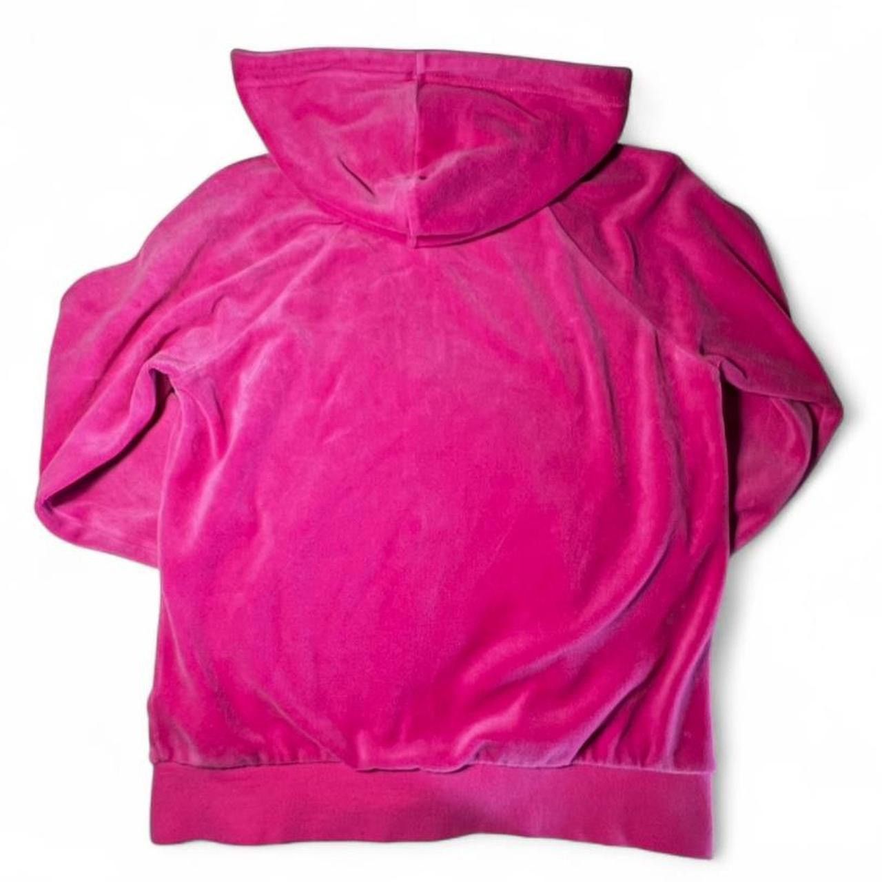 Juicy Couture Juicy Couture Pink Velour Zip-up Jacket Size XS / US 0-2 / IT 36-38 - 3 Thumbnail