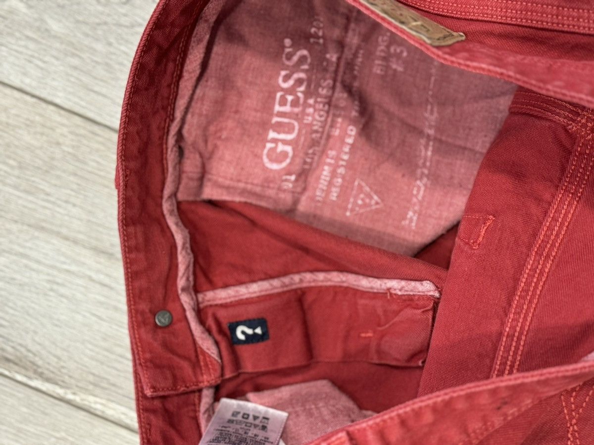 Guess Vintage Red Guess Jeans Size US 34 / EU 50 - 7 Thumbnail
