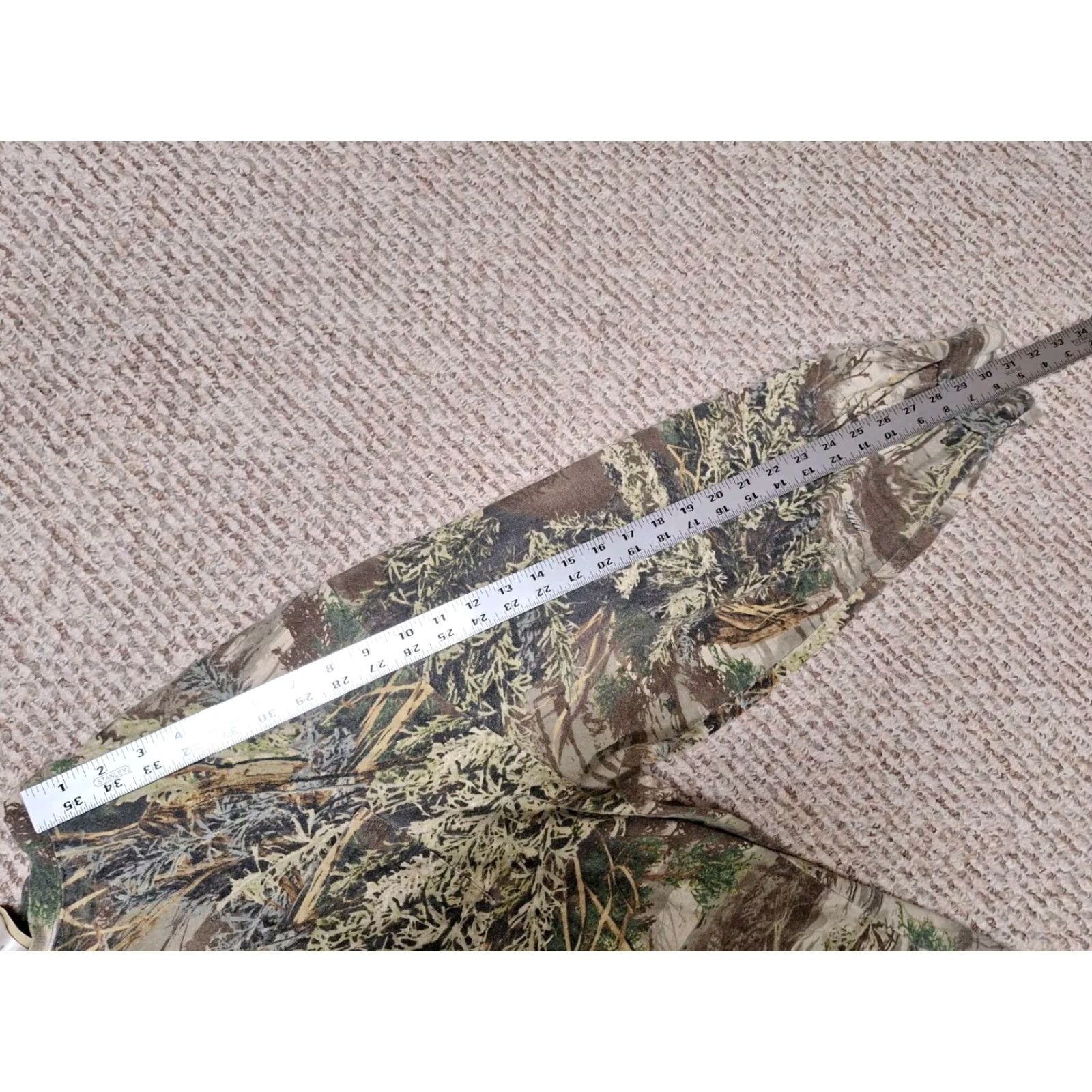 Vintage Russell Outdoors 2XL Camouflage Pocket Mossy Oak Hunting Nature L/S Pullover Shirt Mens Shirt Size US XXL / EU 58 / 5 - 5 Thumbnail