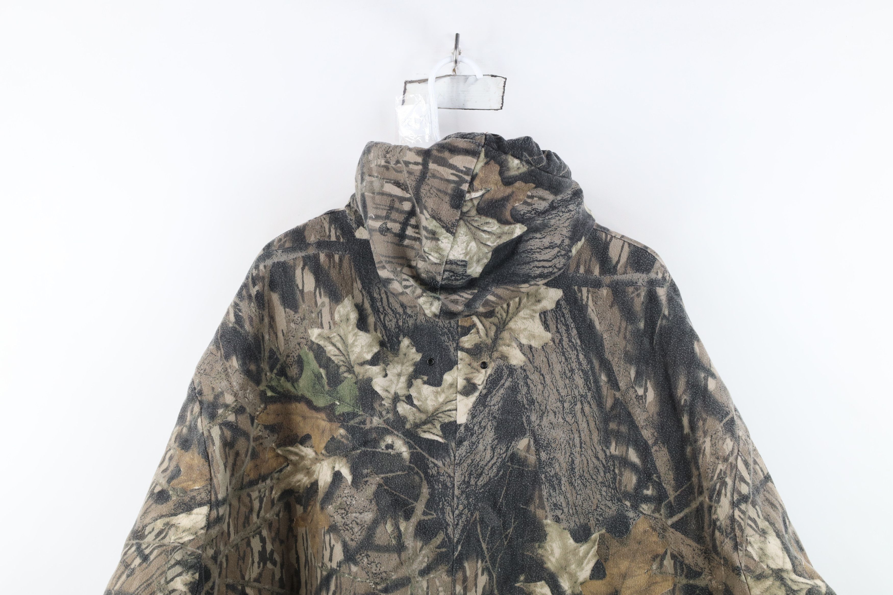 Vintage Vintage 90s Streetwear Camouflage Full Zip Hoodie Jacket USA Size US XXL / EU 58 / 5 - 13 Thumbnail