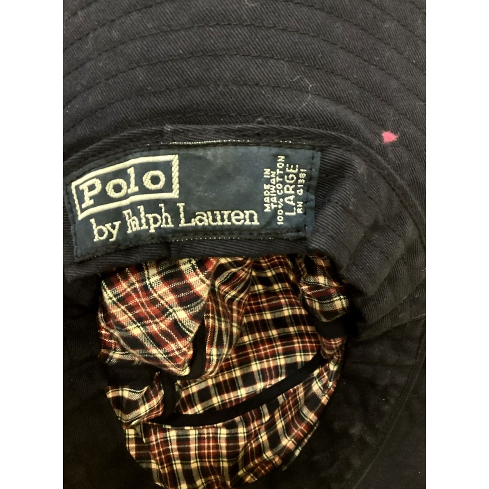 Polo Ralph Lauren Ralph Lauren Polo Bucket Hat Men's Large Red and Blue 100% Cotton Size US L / EU 52-54 / 3 - 4 Thumbnail