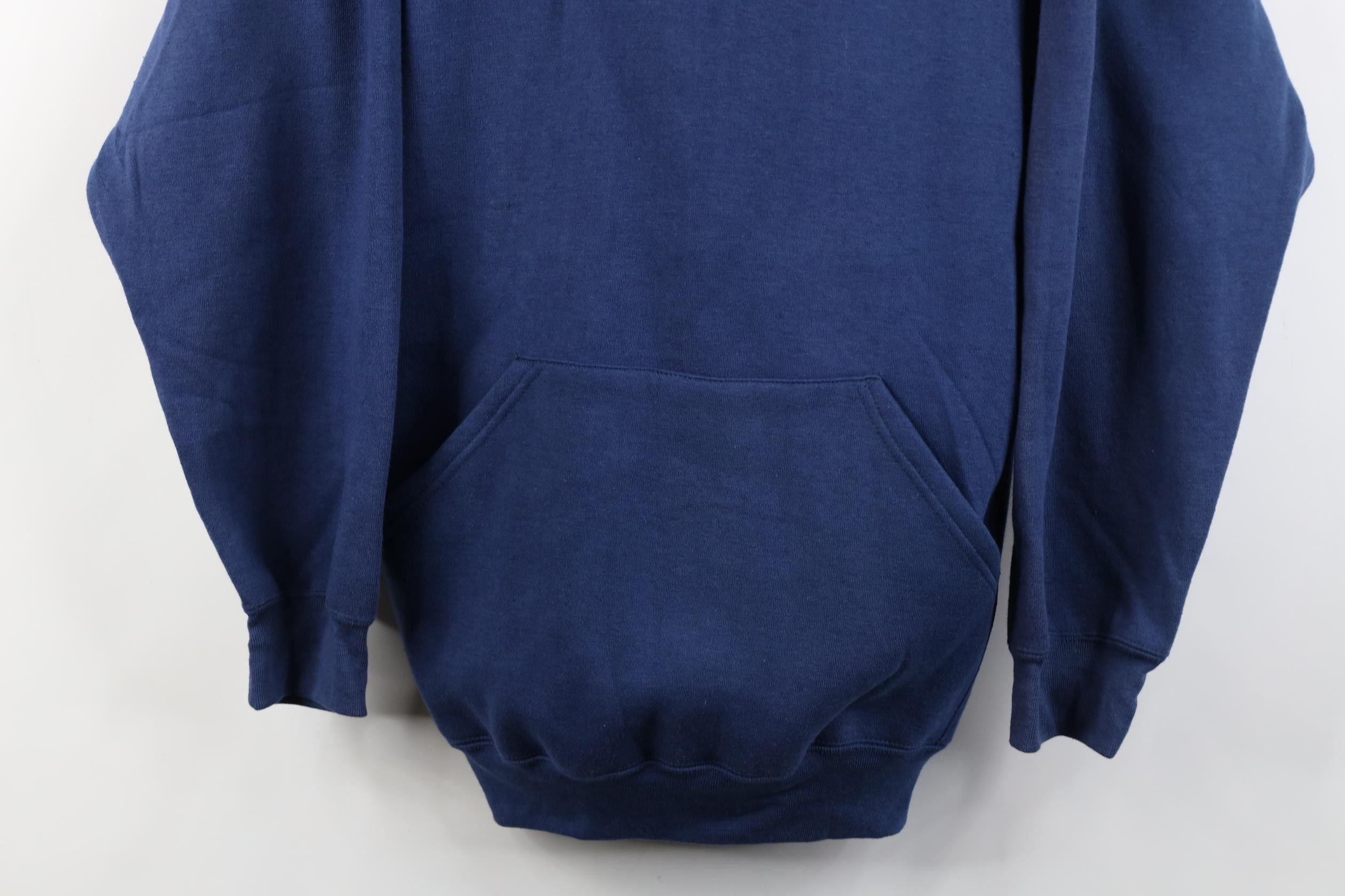 Vintage Deadstock Vintage 90s Streetwear Heavyweight Hoodie Blue Size US M / EU 48-50 / 2 - 3 Thumbnail