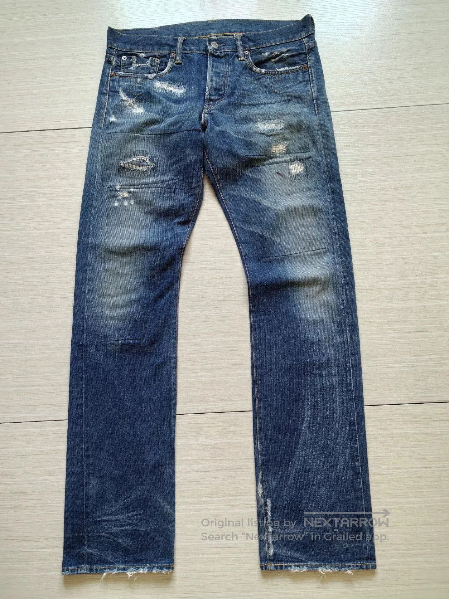 RRL Ralph Lauren RRL Slim Boot Cut Denim Jeans. Size US 30 / EU 46 - 1 Thumbnail