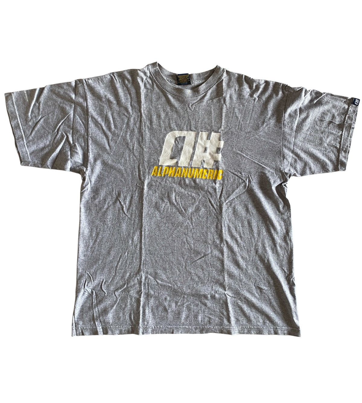 Alphanumeric Vintage Rare 90’s ALPHA NUMERIC Logo Tee Size US L / EU 52-54 / 3 - 1 Thumbnail