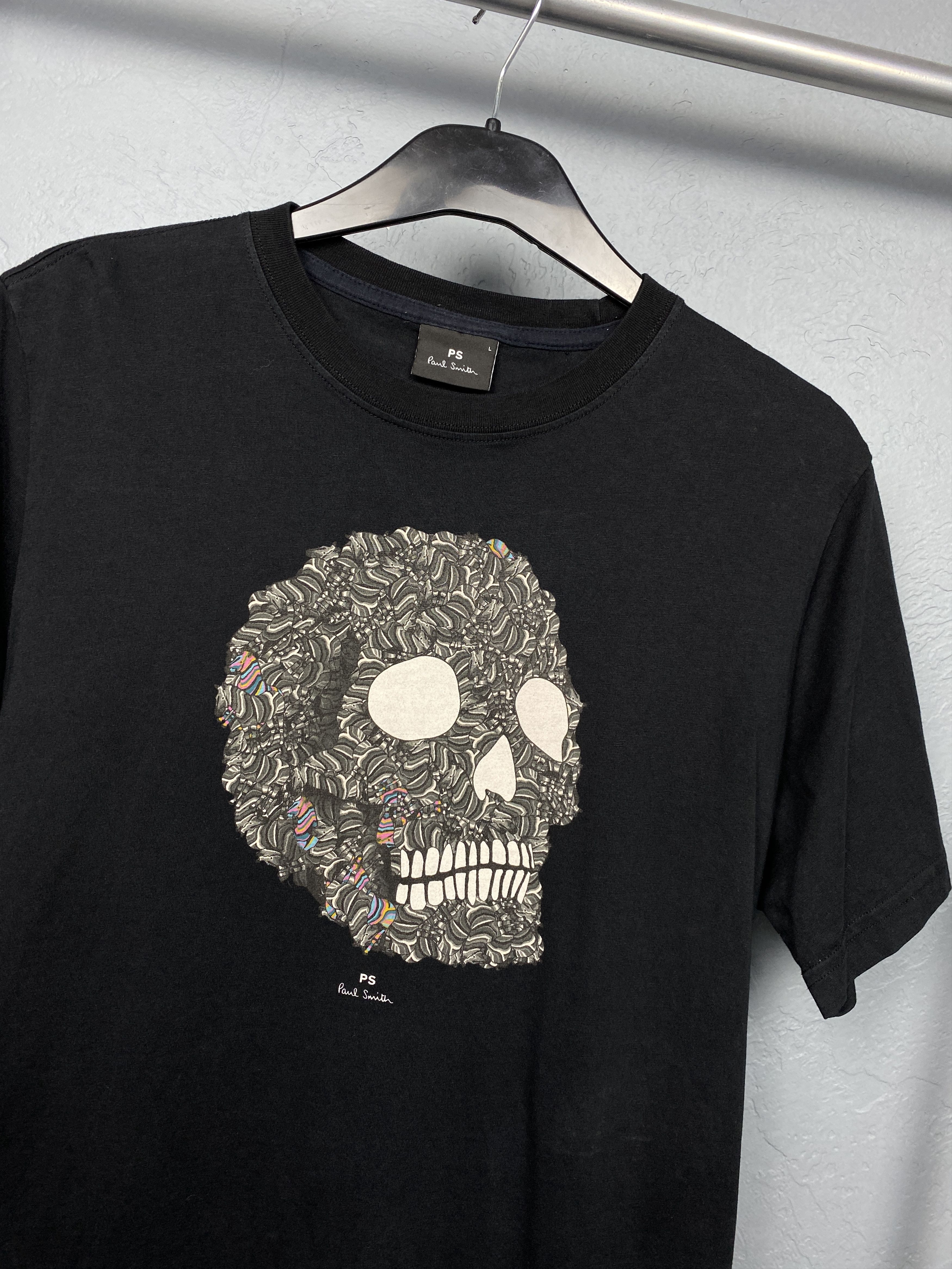 Paul Smith Paul Smith Mens Crew Neck Scull T-Shirt Size US L / EU 52-54 / 3 - 2 Thumbnail