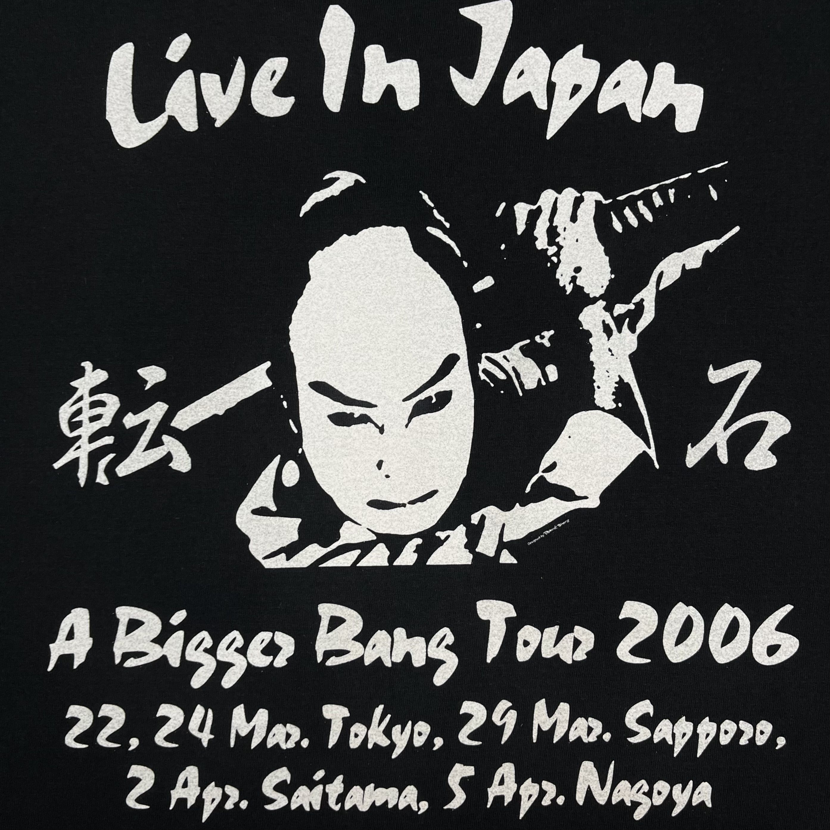 Band Tees Vintage The Rolling Stones Rock Band Japan Tour T Shirt 2006 Size US XL / EU 56 / 4 - 6 Thumbnail