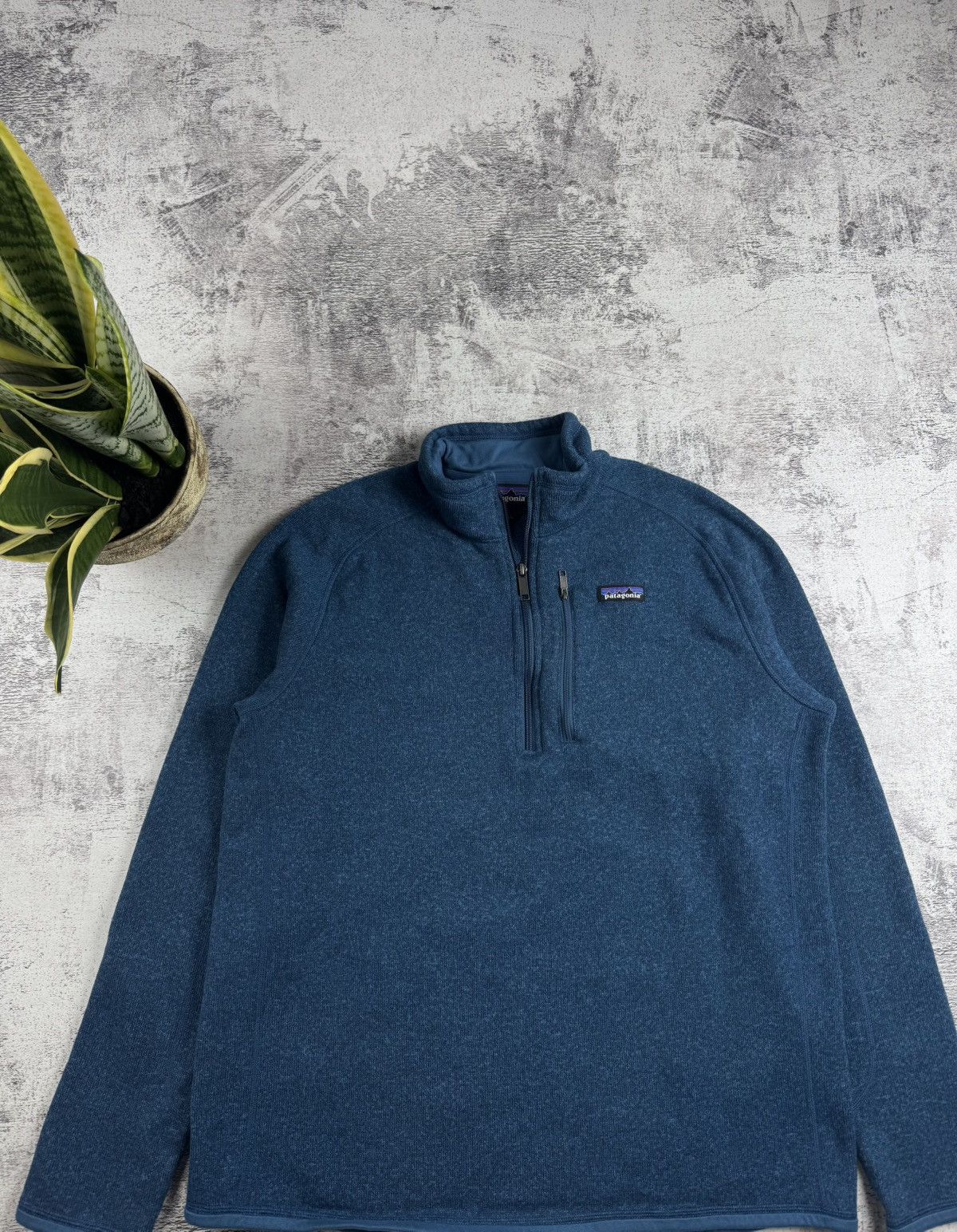 Patagonia Patagonia Hiking Blue Men’s XL Outdoor 1/3 Polyester Fleece Pullover Zip Jacket Size US XL / EU 56 / 4 - 4 Thumbnail