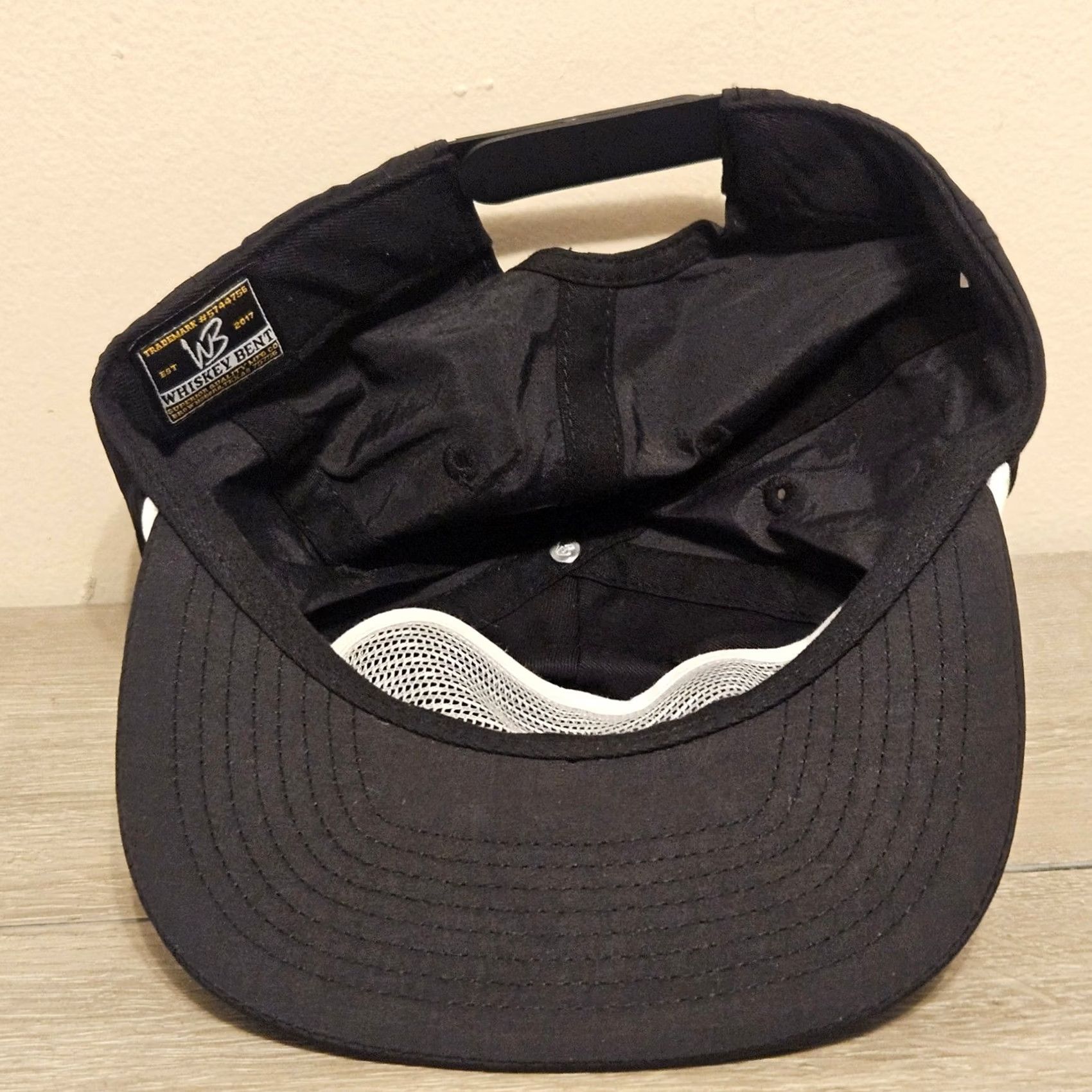 Roper Whiskey Bent Hat Co. Trucker Rope SnapBack Hat Adjustable Black TX 2017 Size ONE SIZE - 5 Thumbnail