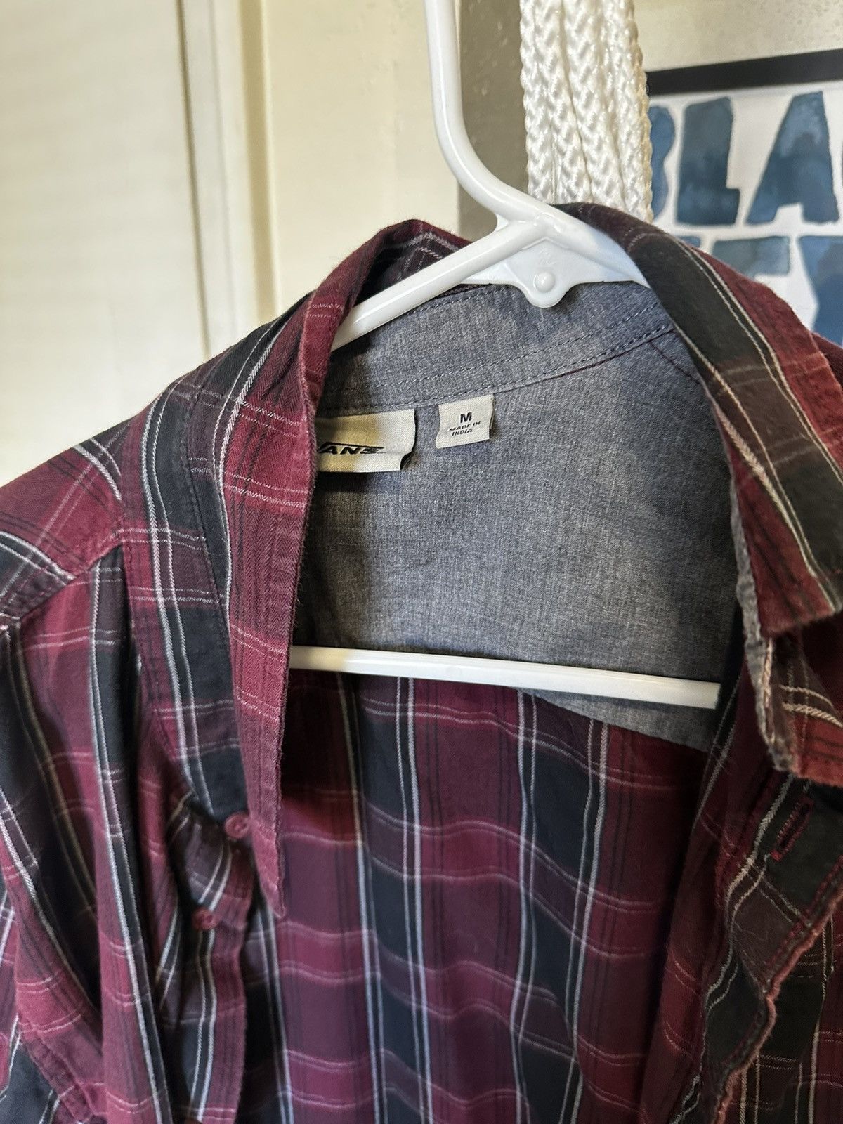 Vans Vans Black/Red Causal Flannel Size US M / EU 48-50 / 2 - 2 Thumbnail