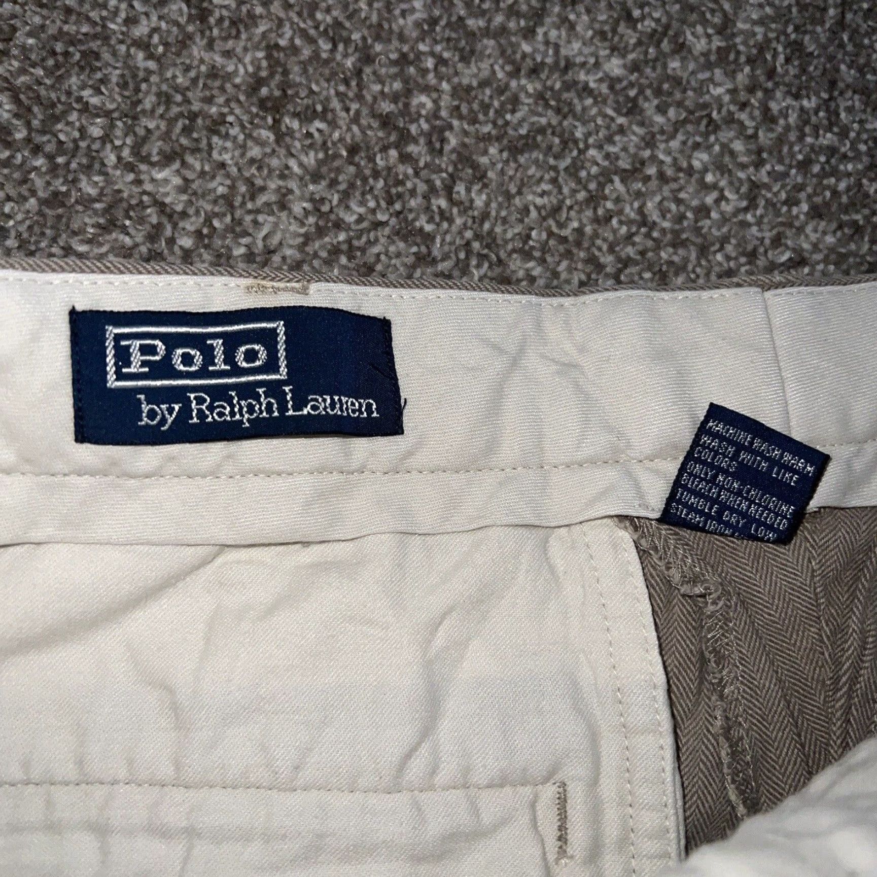 Polo Ralph Lauren Polo Ralph Lauren Beige Dress Pants Mens Size 34x34 Dress Pants Beige Mens 34x34 Polo Ralph Lauren Size US S / EU 44-46 / 1 - 3 Thumbnail