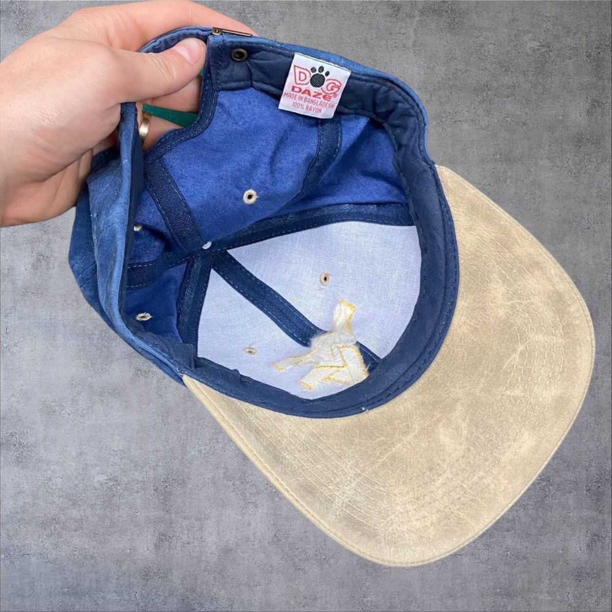 Vintage Vintage West Virginia University Hat Size ONE SIZE - 4 Thumbnail