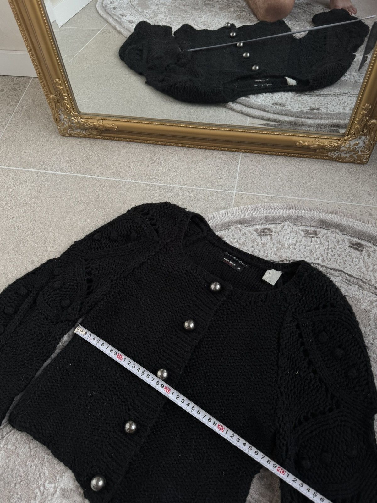Miss Sixty Archival Napoleon Miss Sixty Hand-Made Knit Cardigan Y2K Size M / US 6-8 / IT 42-44 - 10 Thumbnail