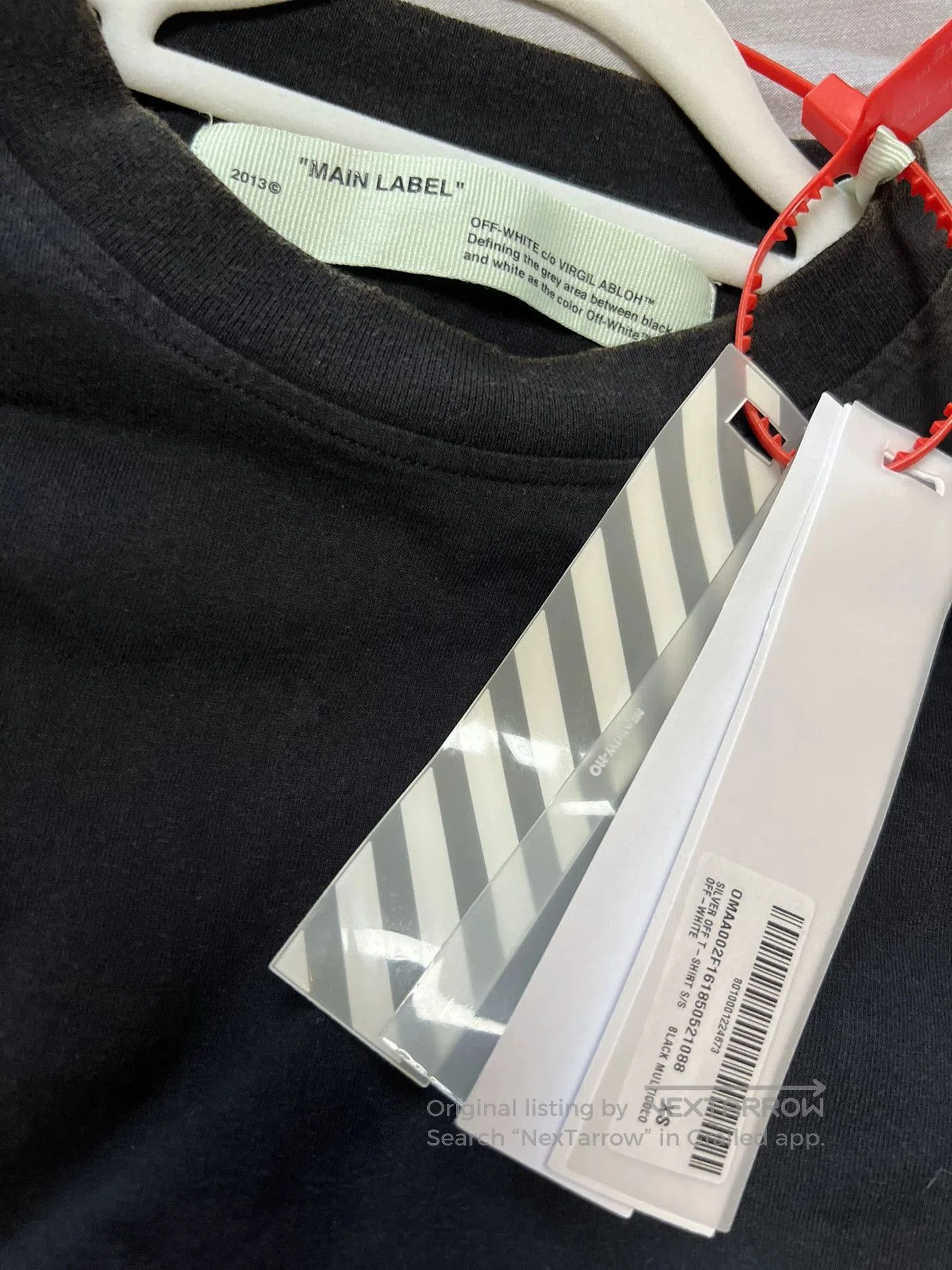 Off-White Off-White Black Short Sleeve T-Shirt. Size US XS / EU 42 / 0 - 8 Thumbnail