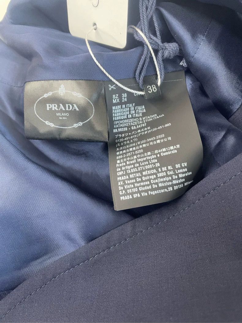 Prada Prada Blue suit jacket 2504-Nextarrow Size XS / US 0-2 / IT 36-38 - 4 Thumbnail