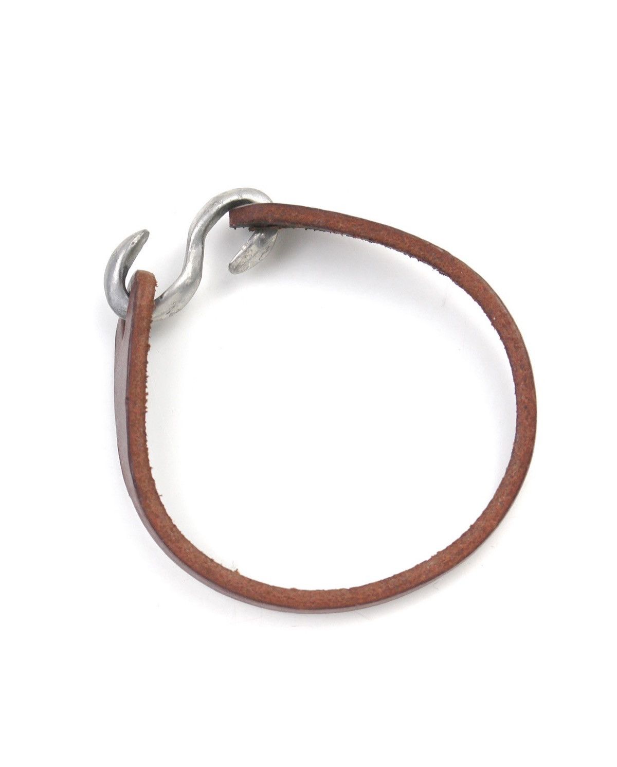 Nicole Club 2000S NICOLE CLUB FOR MEN LEATHER HOOK BRACELET Size ONE SIZE - 6 Thumbnail
