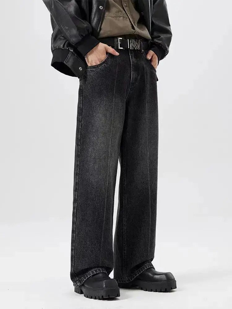 Japanese Brand Vintage Trendy American High Street Black Jeans Size US 32 / EU 48 - 5 Thumbnail