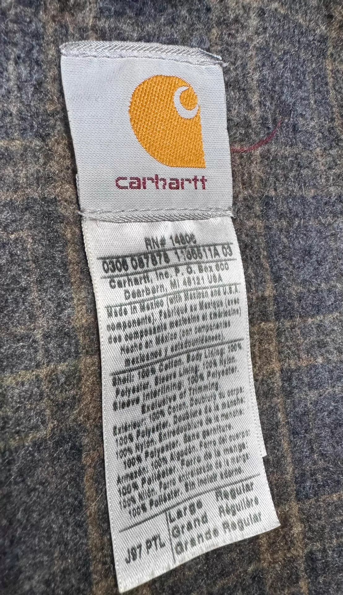 Carhartt Vintage Carhartt J97 Detroit Jacket Gasoline Blue L Size US L / EU 52-54 / 3 - 9 Thumbnail