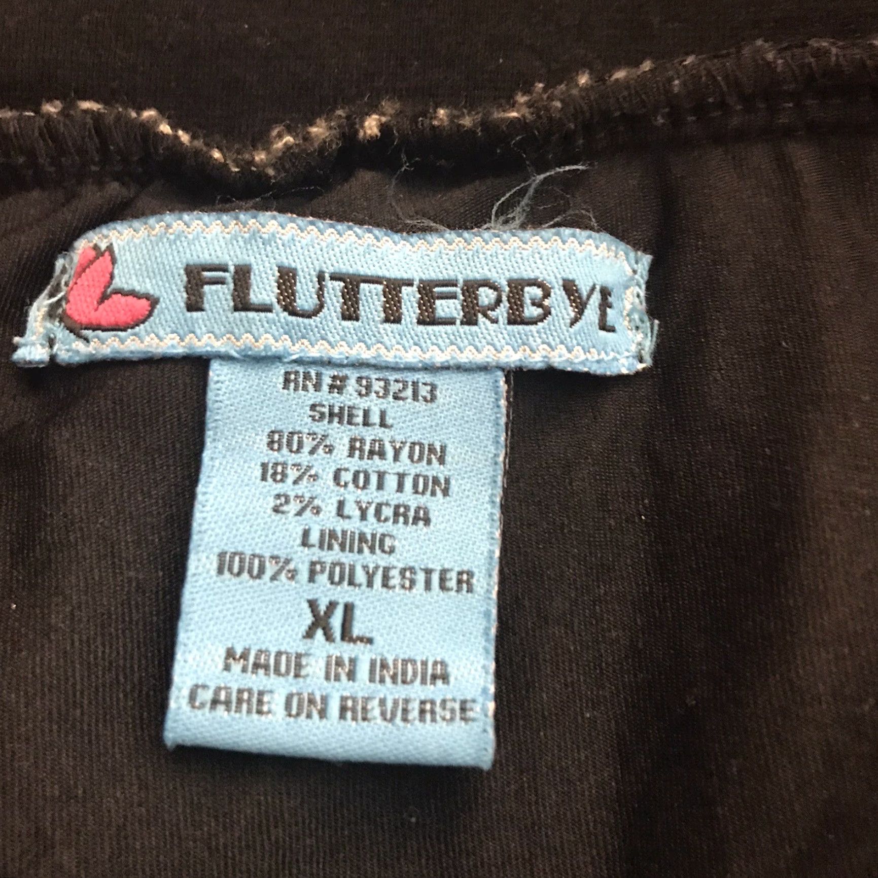 Vintage Flutterbye Geometric Maxi Dress Womens XL Black/White Lightweight Strapless Square Neck Bohemian Size XL / US 12-14 / IT 48-50 - 4 Thumbnail