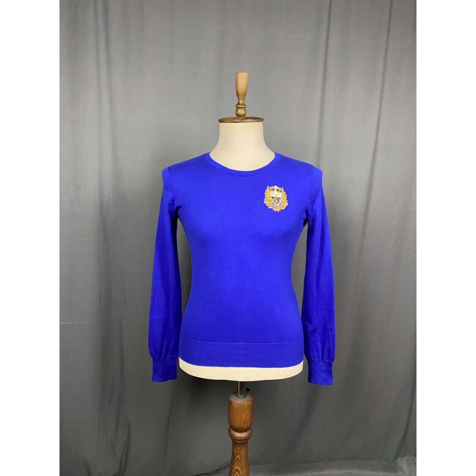 Ralph Lauren Blue Label MINT! Ralph Lauren Blue Label Big Logo Men's Blue Crewneck S Size US M / EU 48-50 / 2 - 1 Thumbnail