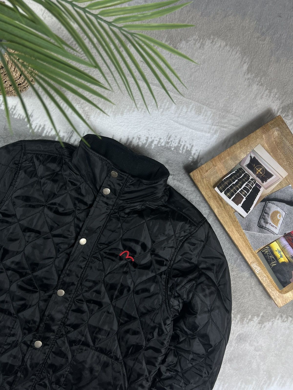 Evisu × Vintage Evisu Vintage Bomber jacket Size US M / EU 48-50 / 2 - 2 Thumbnail
