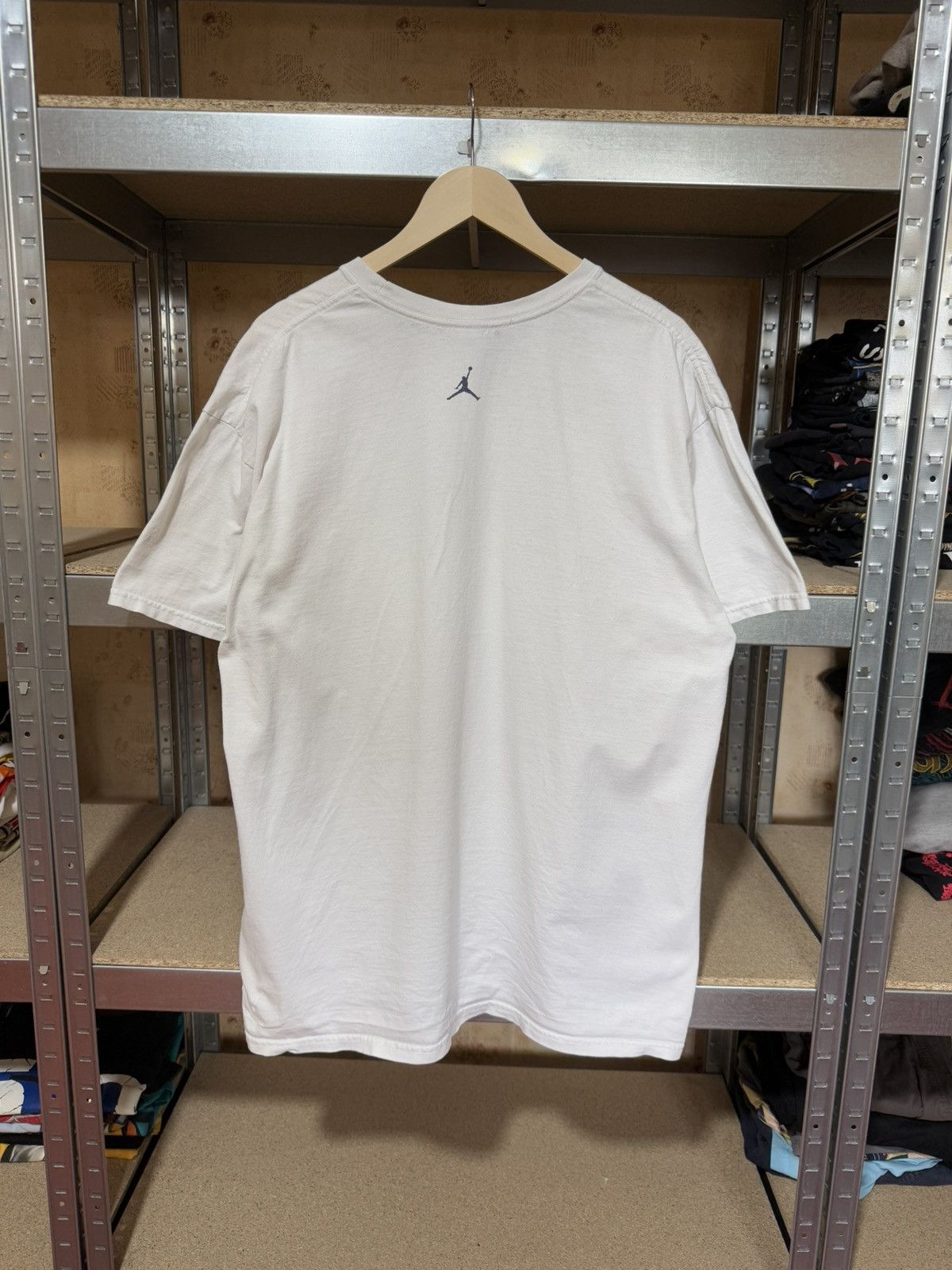 Jordan Brand × Nike × Vintage Vintage 1990’s Nike Jordan Basketball T-Shirt Y2K Hype Size US XXL / EU 58 / 5 - 2 Thumbnail
