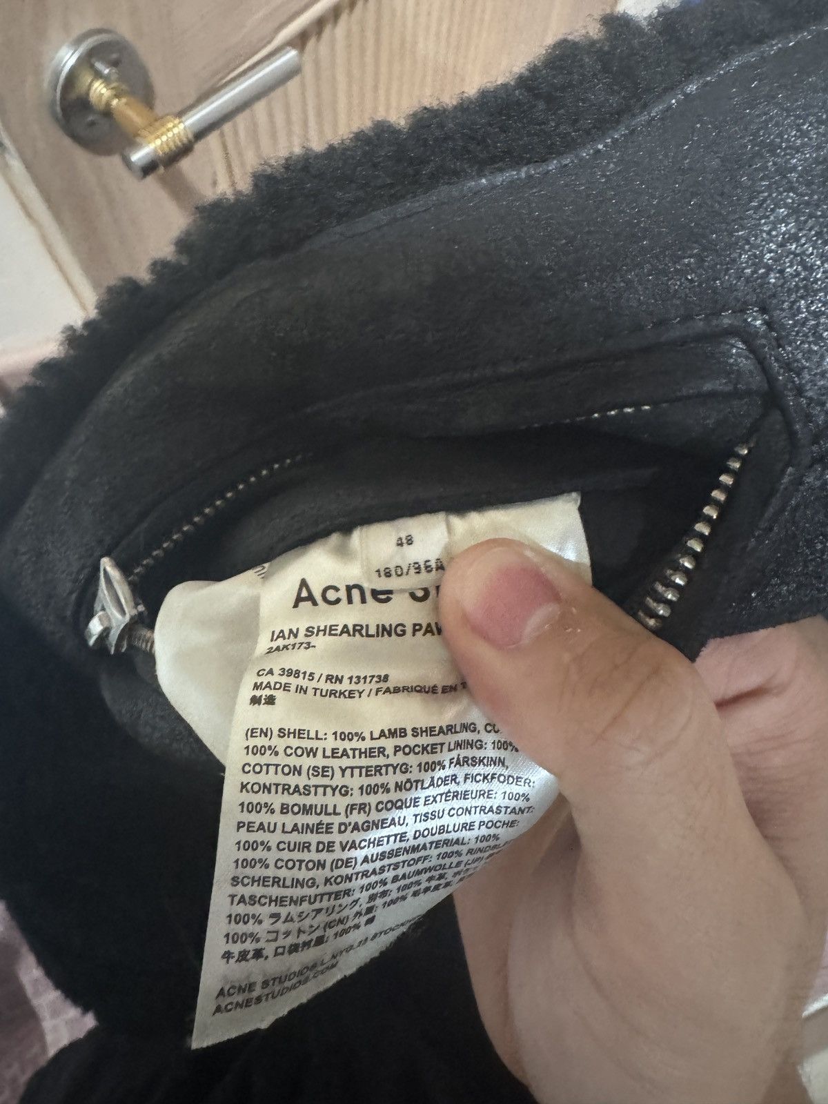 Acne Studios Acne Studios Ian Shearling Jacket Size US M / EU 48-50 / 2 - 4 Thumbnail