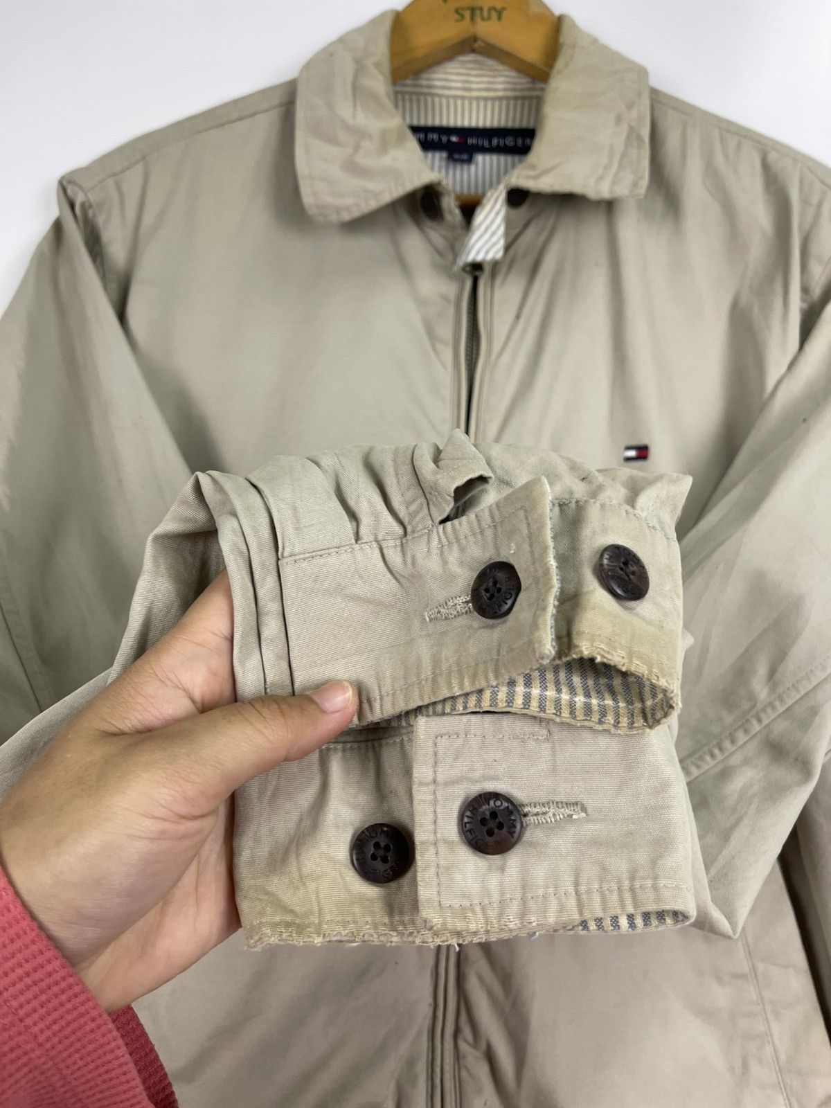 Tommy Hilfiger Tommy Hilfiger Zipper Cotton Jacket Size US S / EU 44-46 / 1 - 12 Thumbnail