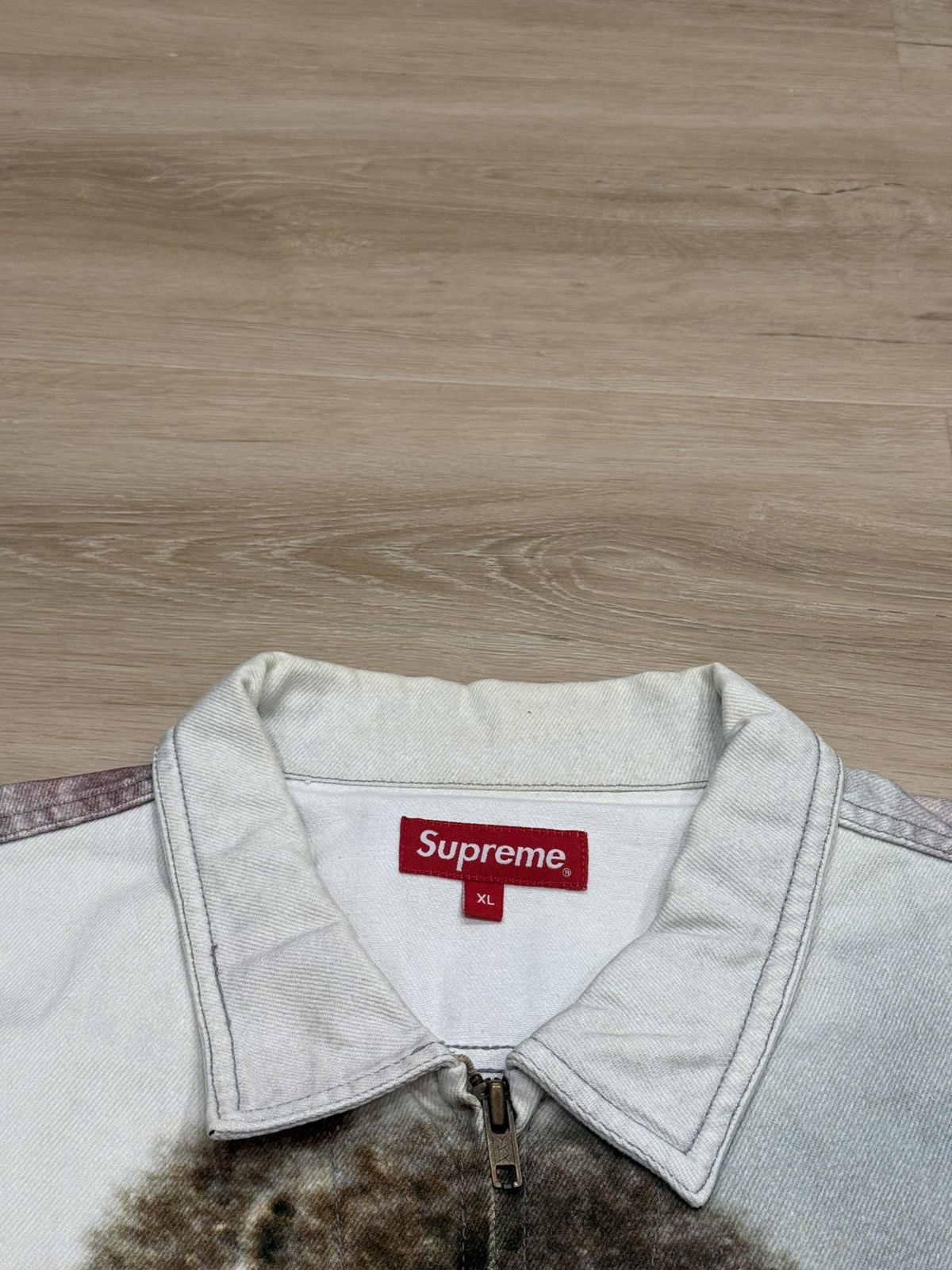 Supreme Supreme Mike Kelley Denim Trucker Jacket Size US XL / EU 56 / 4 - 9 Thumbnail