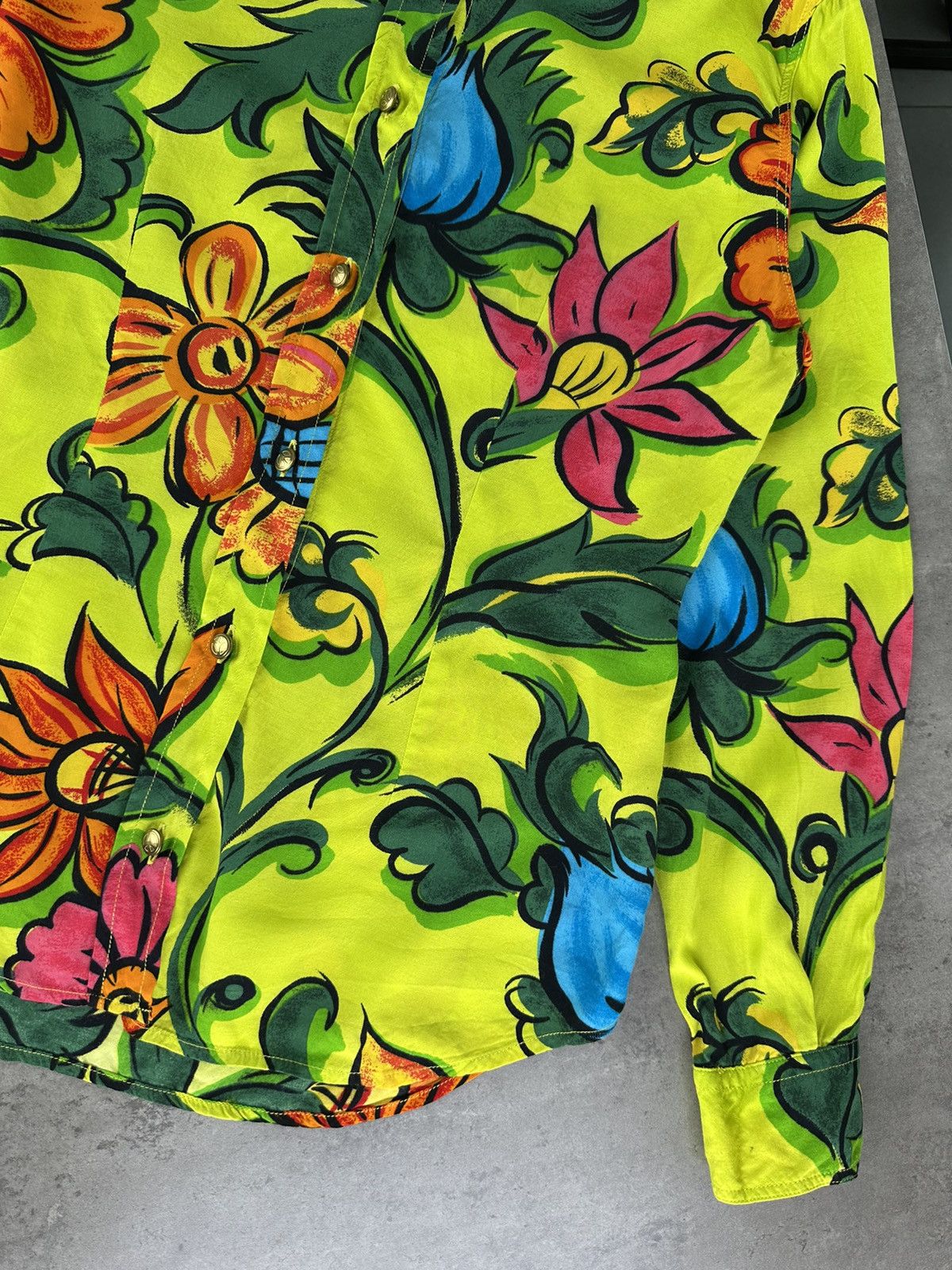 Moschino Moschino Multicolor Shirt Long Sleeve Size M / US 6-8 / IT 42-44 - 6 Thumbnail