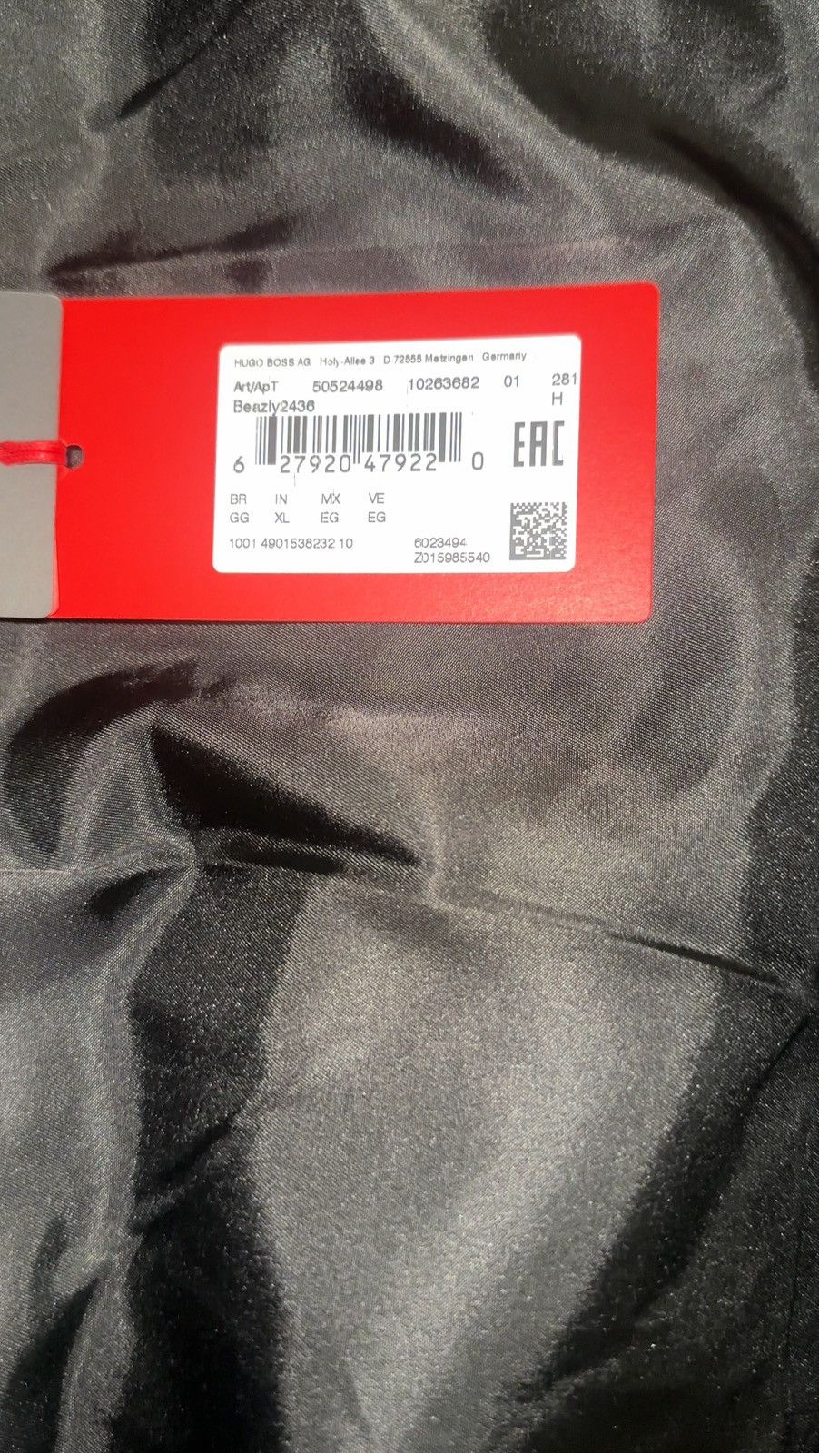 Hugo × Hugo Boss Hugo Boss/HUGO Puffer Jacket Size US XL / EU 56 / 4 - 12 Thumbnail